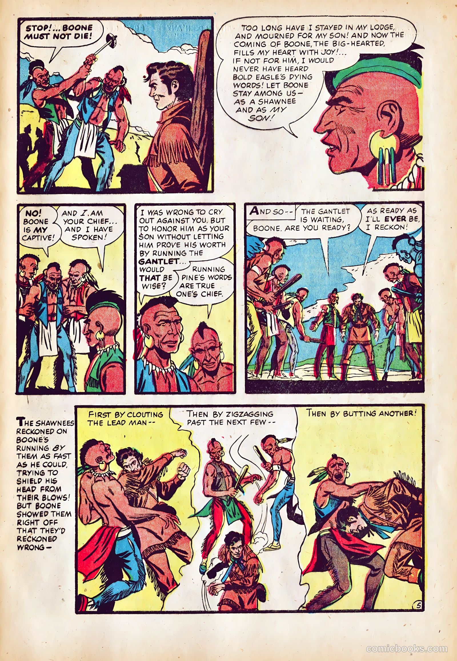 Dan'l Boone #6 (1956) — page 7 of 36