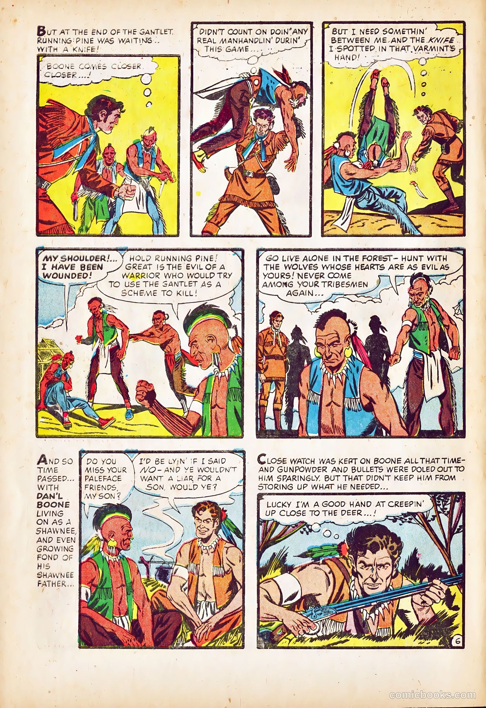 Dan'l Boone #6 (1956) — page 8 of 36