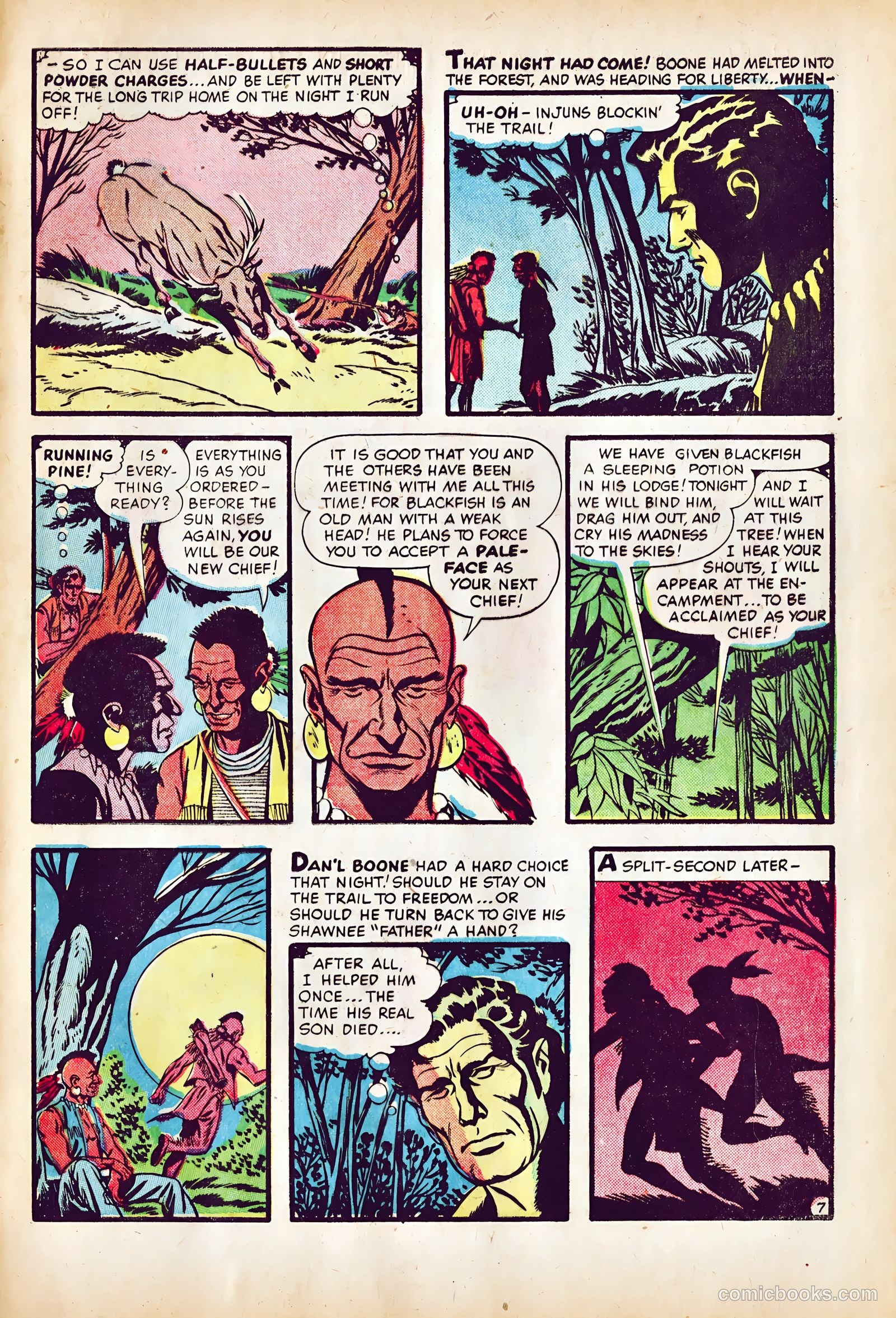 Dan'l Boone #6 (1956) — page 9 of 36