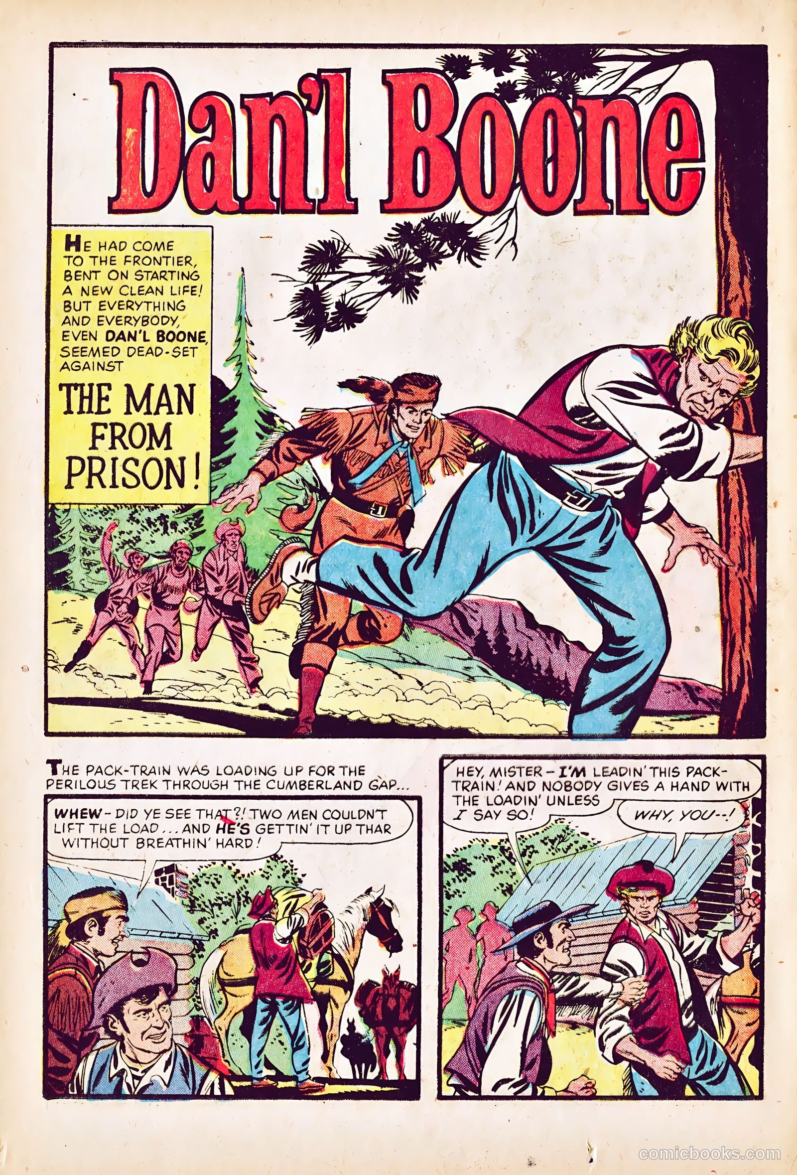 Dan'l Boone #6 (1956) — page 12 of 36