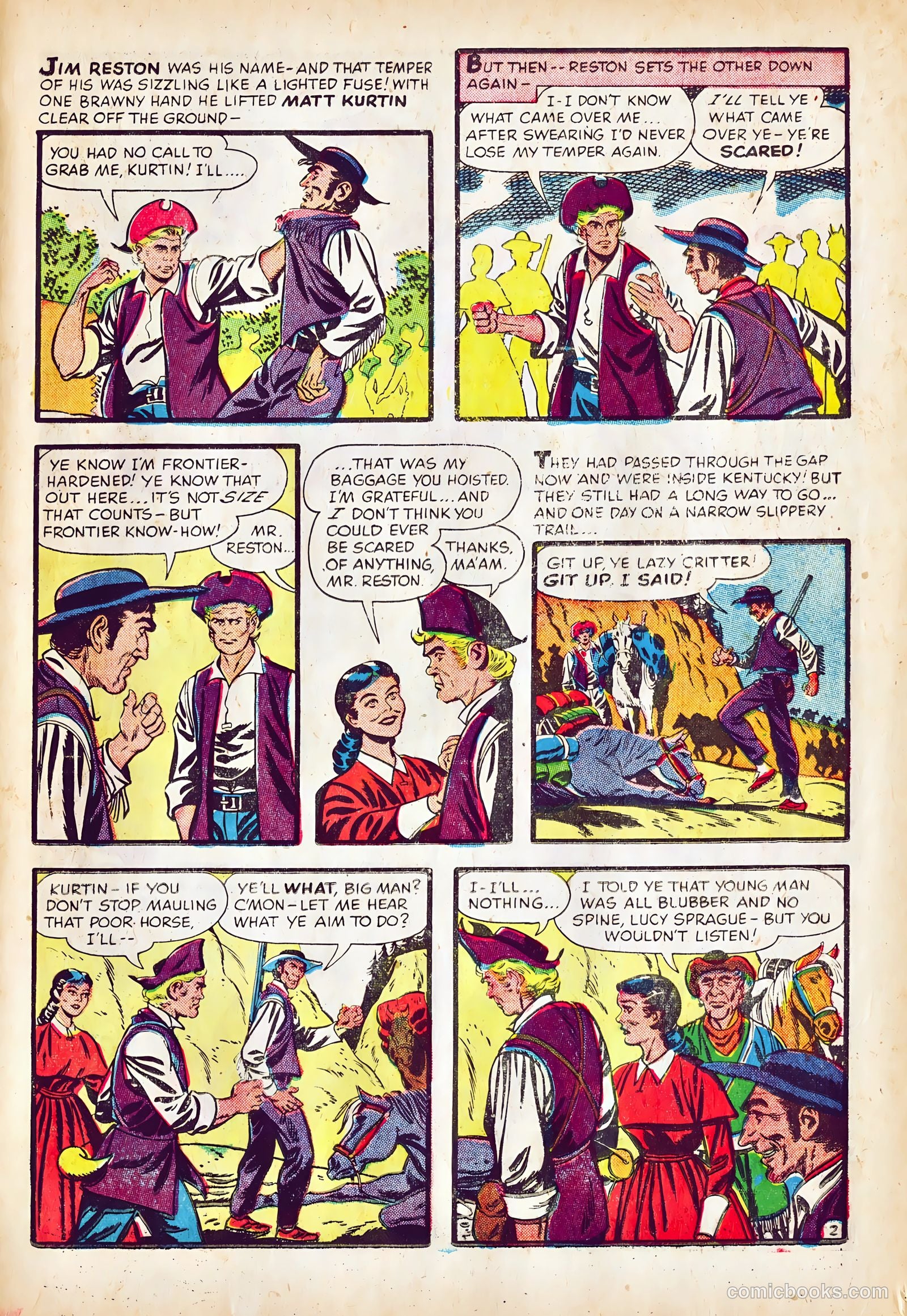 Dan'l Boone #6 (1956) — page 13 of 36