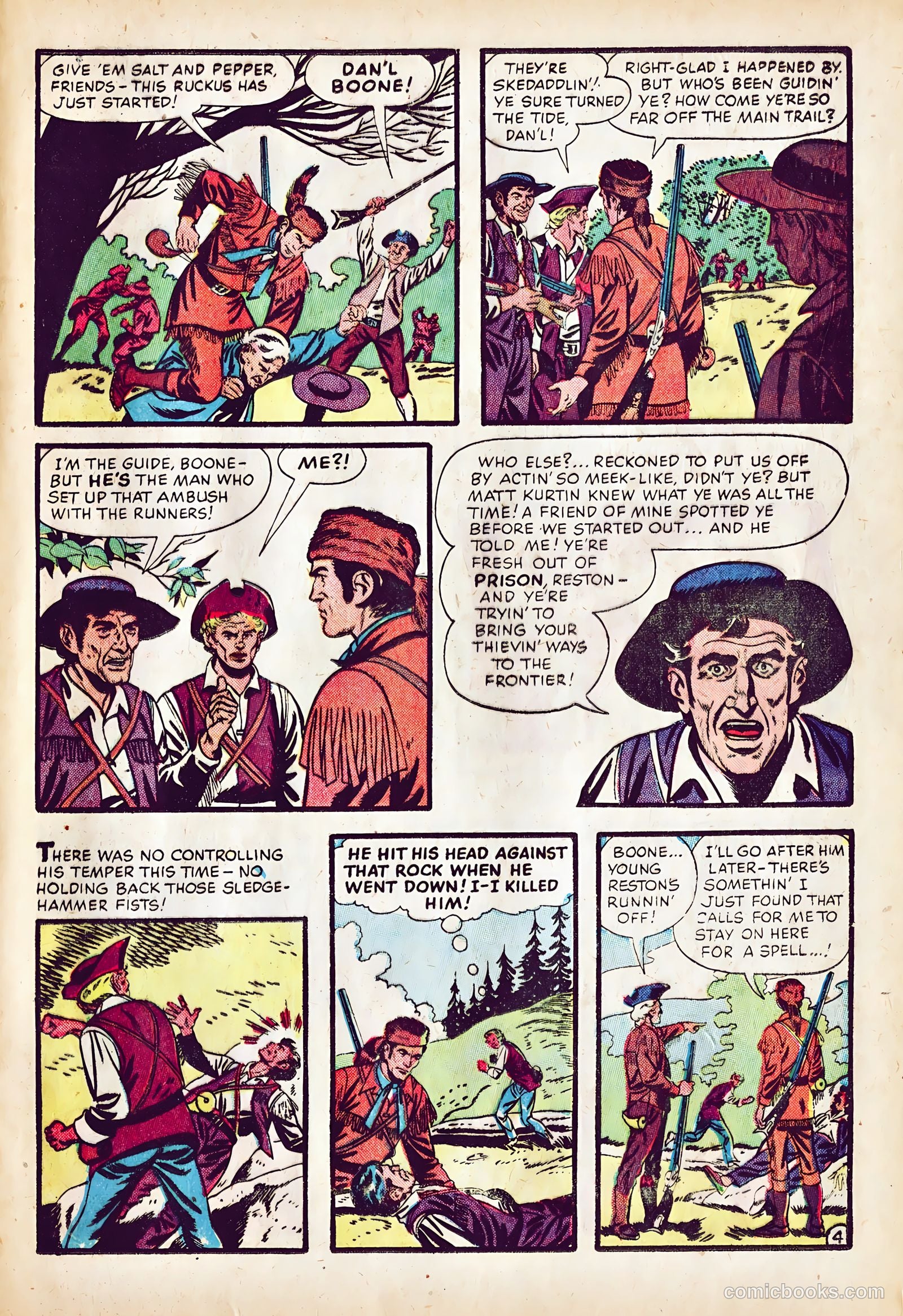 Dan'l Boone #6 (1956) — page 15 of 36