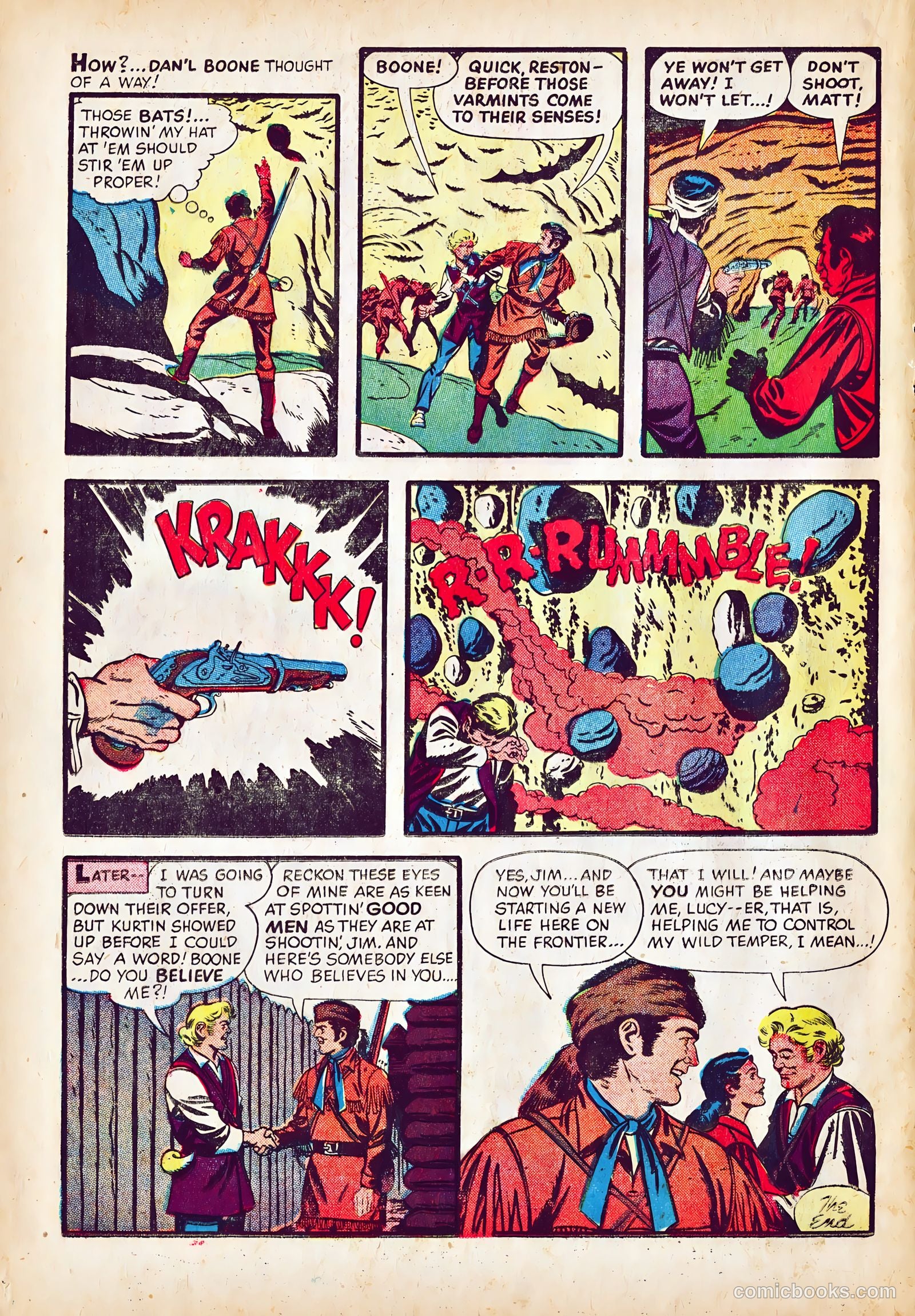 Dan'l Boone #6 (1956) — page 18 of 36