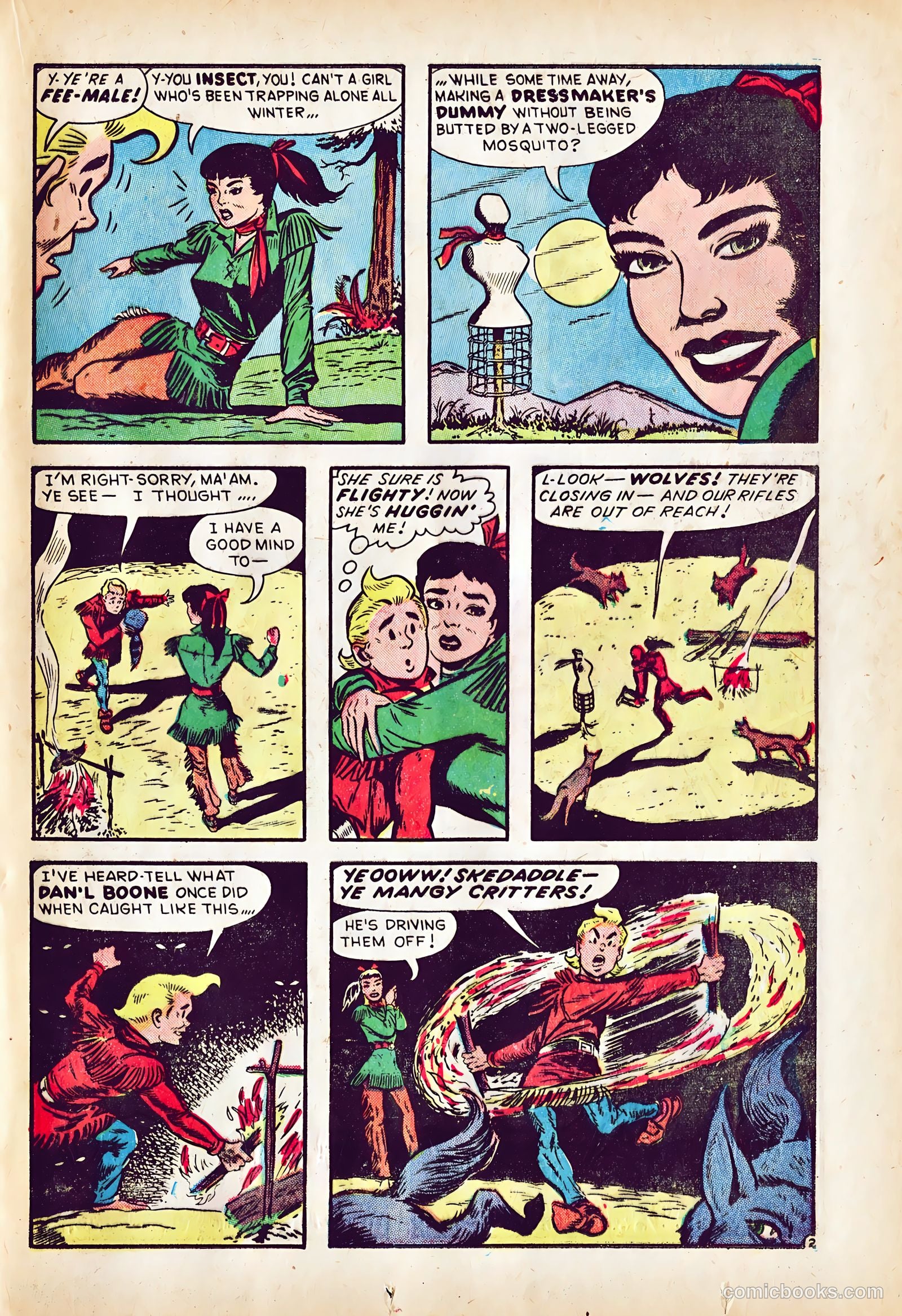 Dan'l Boone #6 (1956) — page 23 of 36