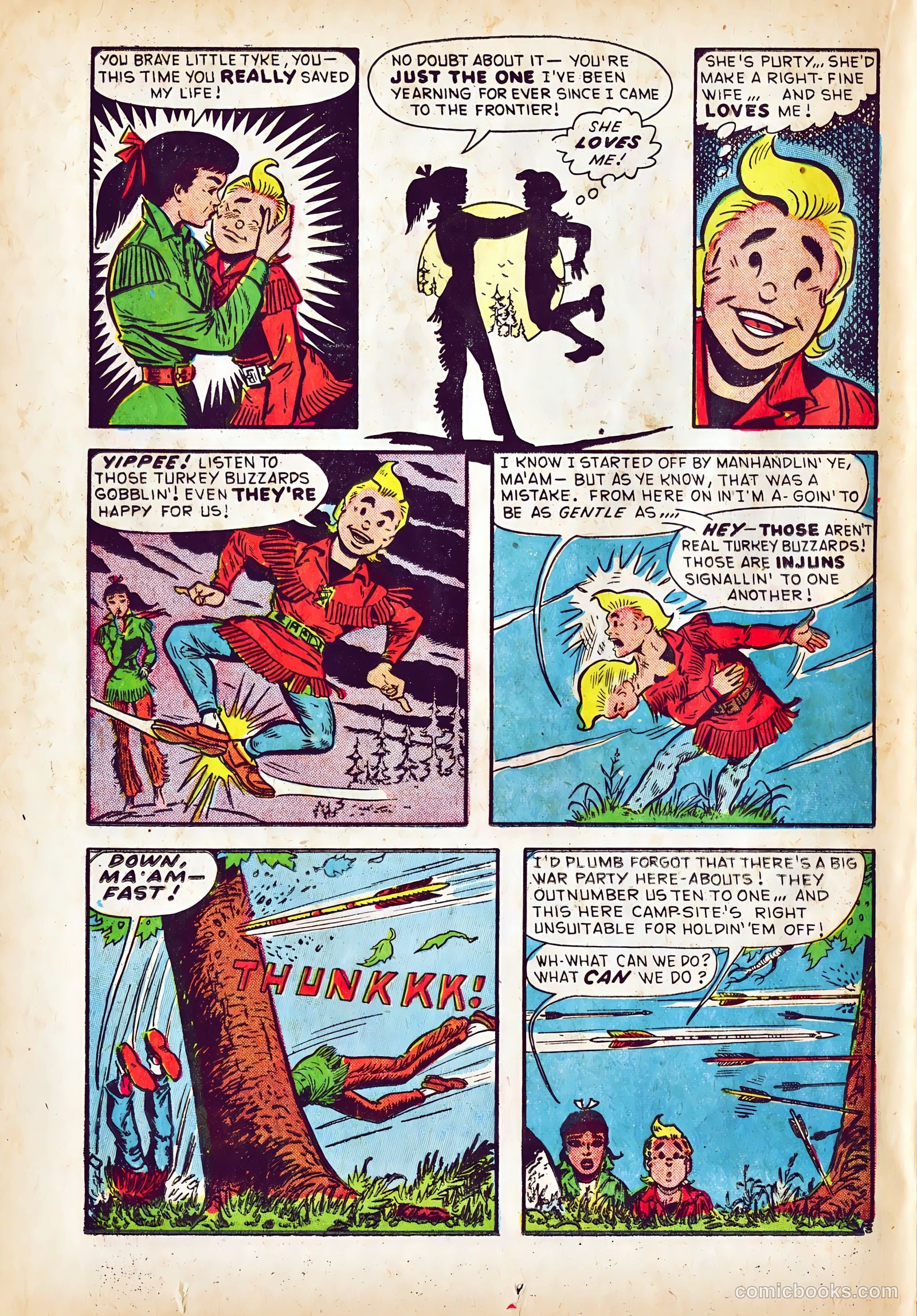 Dan'l Boone #6 (1956) — page 24 of 36