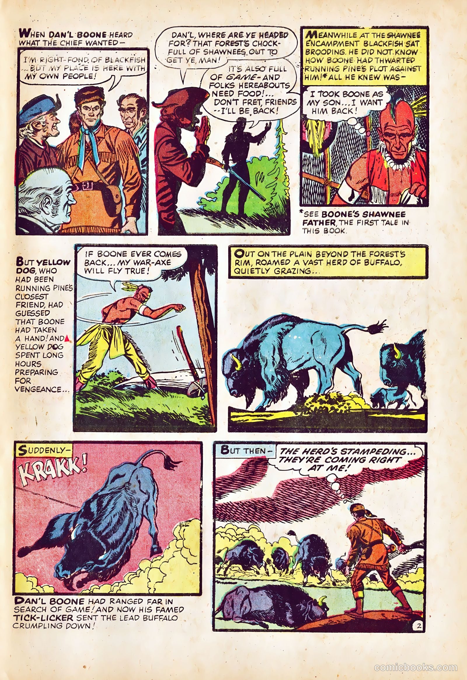 Dan'l Boone #6 (1956) — page 29 of 36