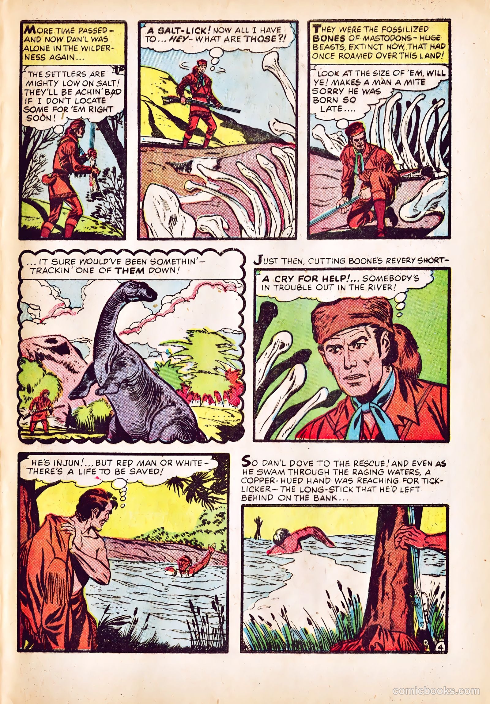 Dan'l Boone #6 (1956) — page 31 of 36