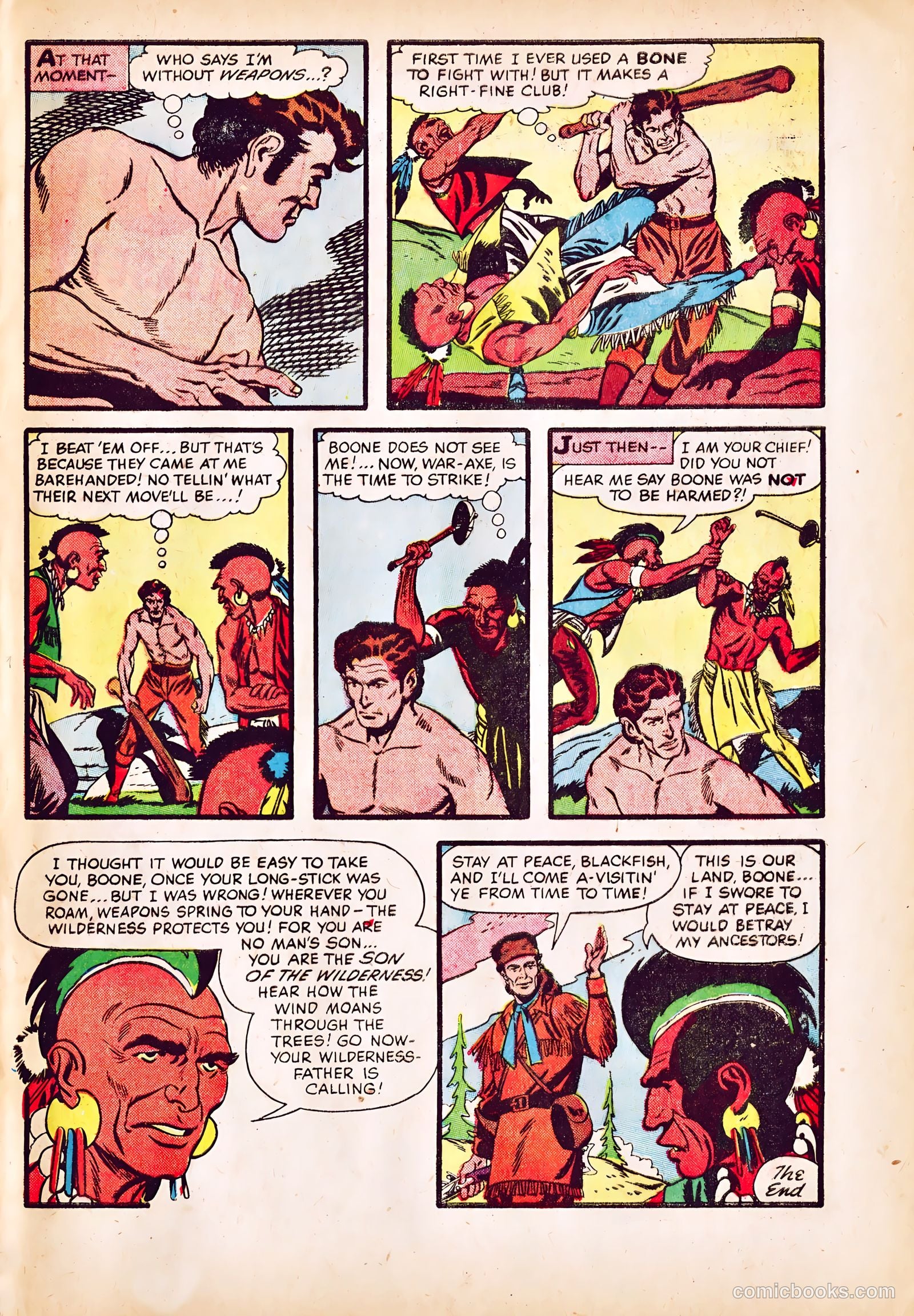 Dan'l Boone #6 (1956) — page 33 of 36