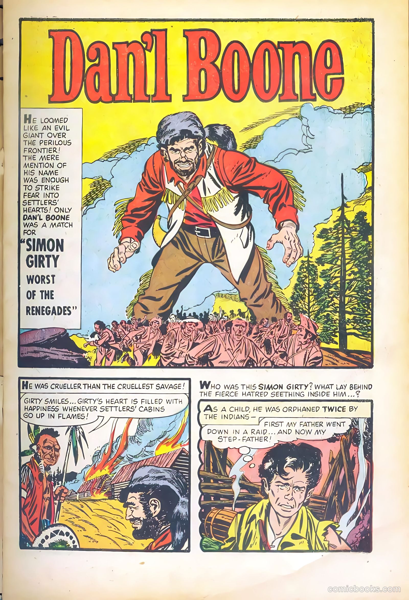 Dan'l Boone #7 (1956) — page 3 of 36