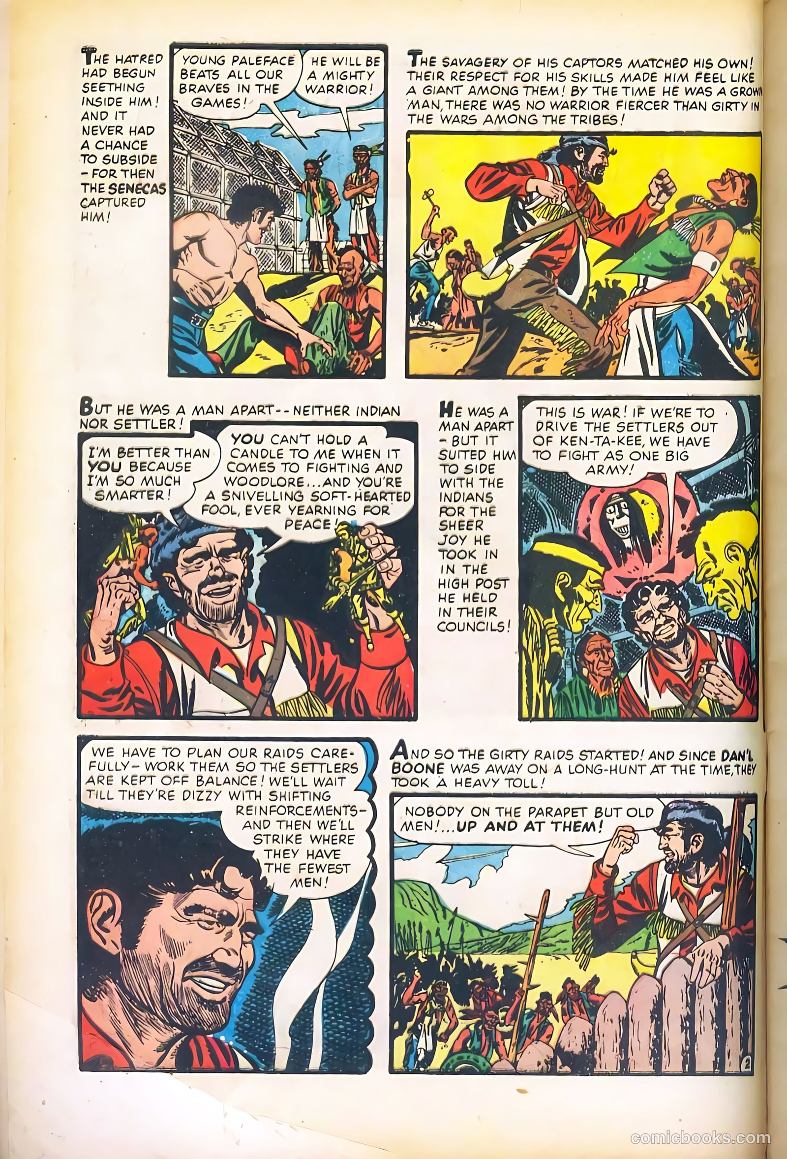 Dan'l Boone #7 (1956) — page 4 of 36