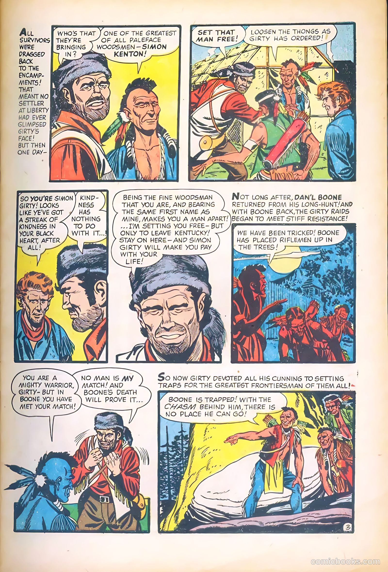Dan'l Boone #7 (1956) — page 5 of 36
