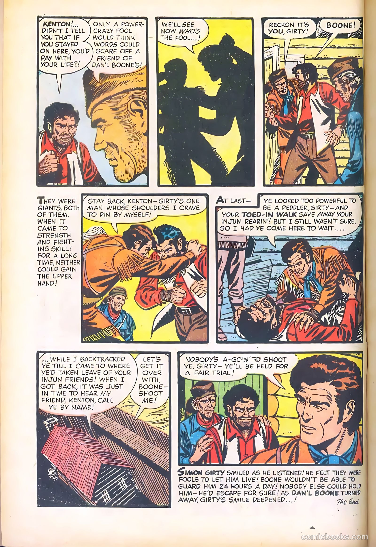 Dan'l Boone #7 (1956) — page 8 of 36