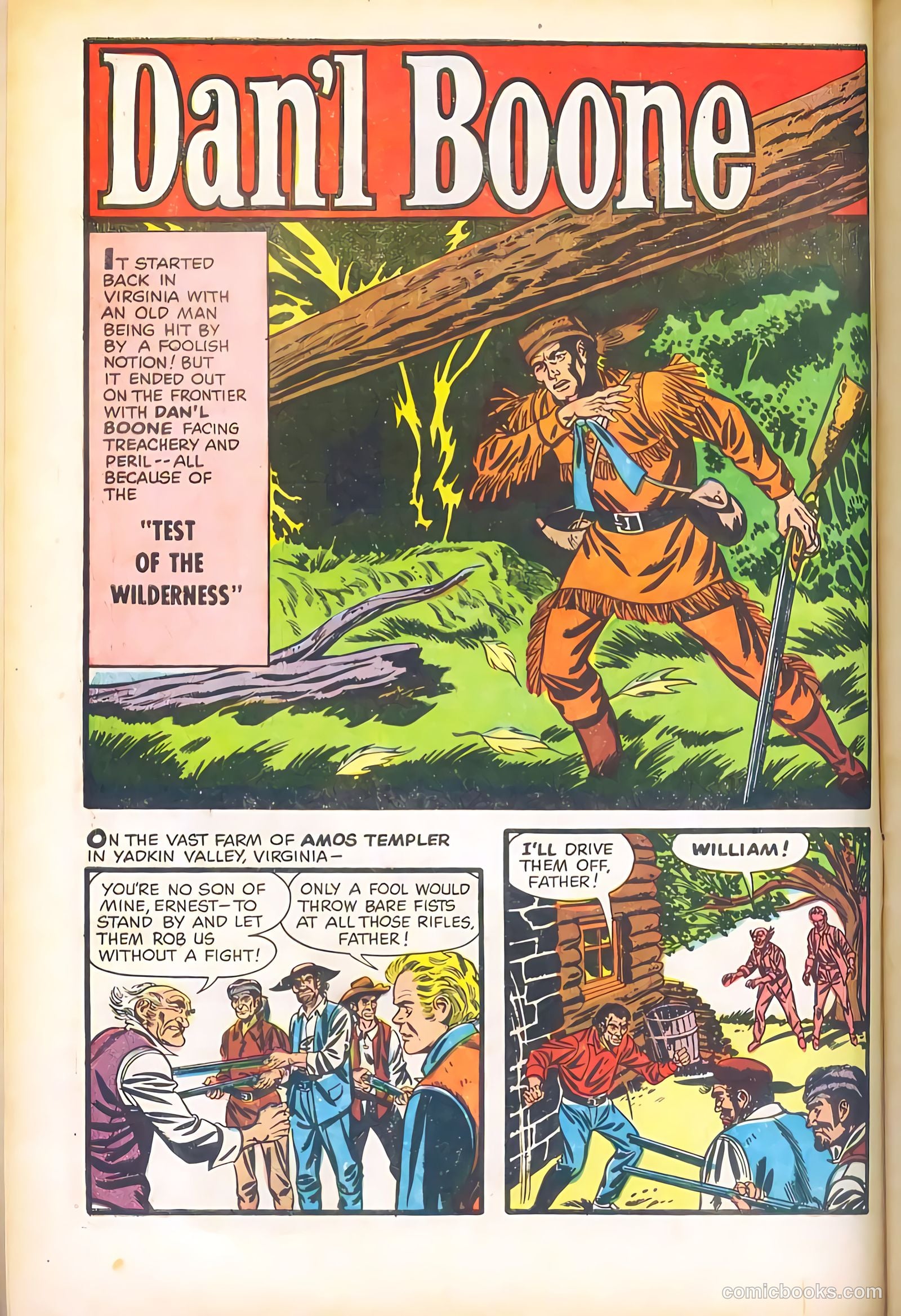 Dan'l Boone #7 (1956) — page 10 of 36