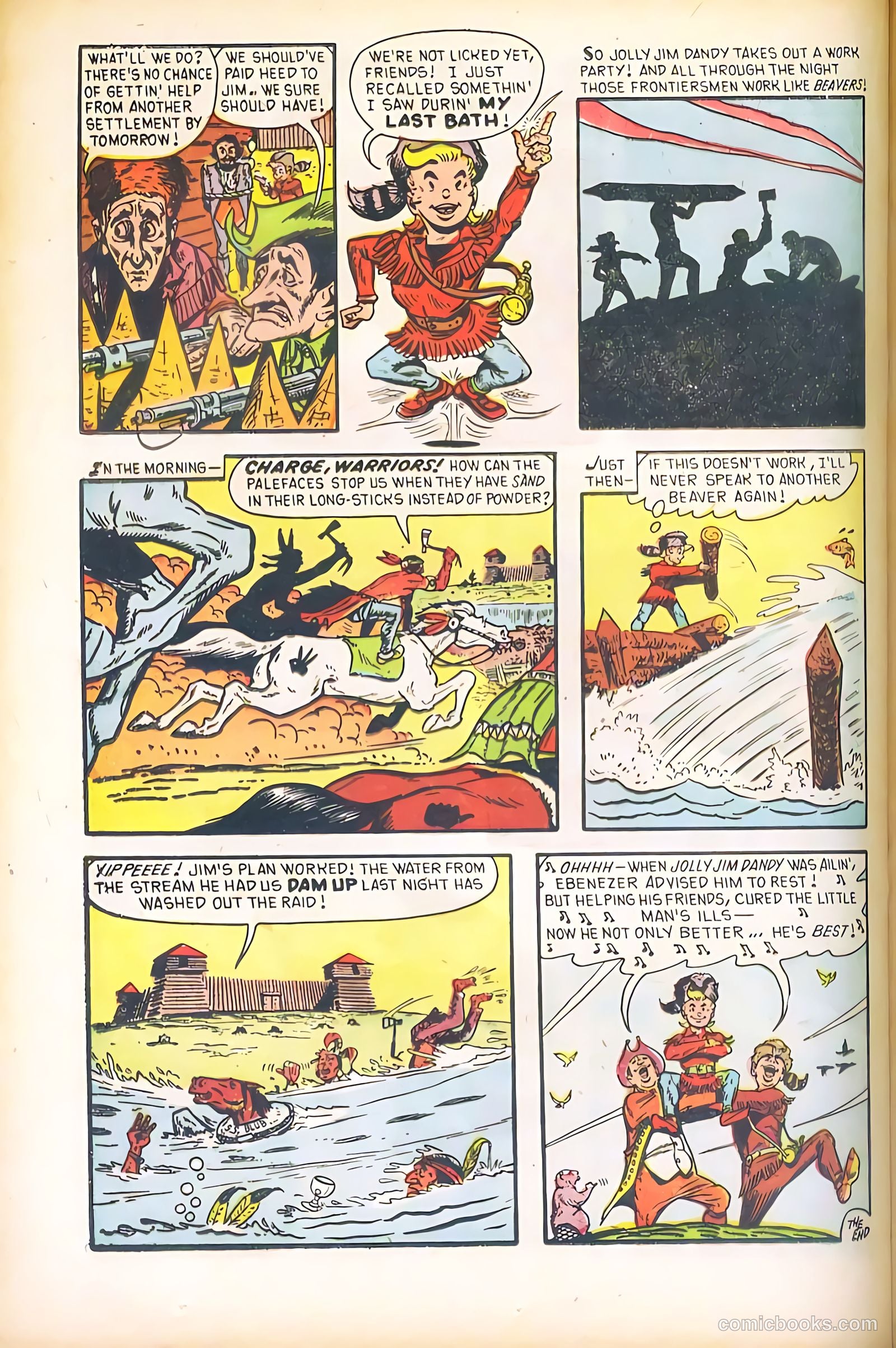 Dan'l Boone #7 (1956) — page 22 of 36