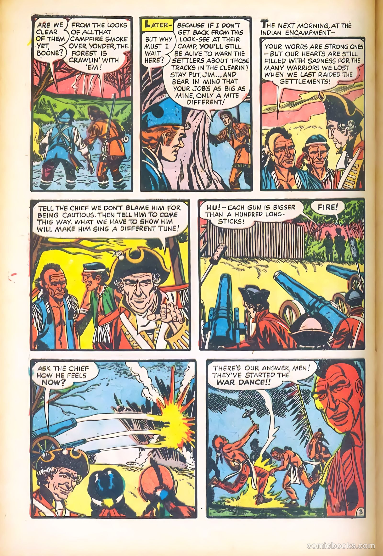 Dan'l Boone #7 (1956) — page 28 of 36