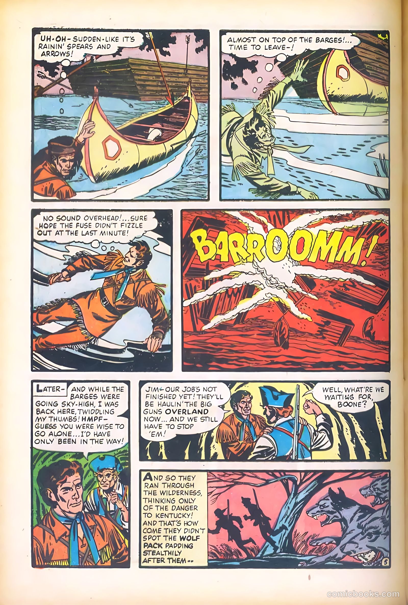 Dan'l Boone #7 (1956) — page 30 of 36