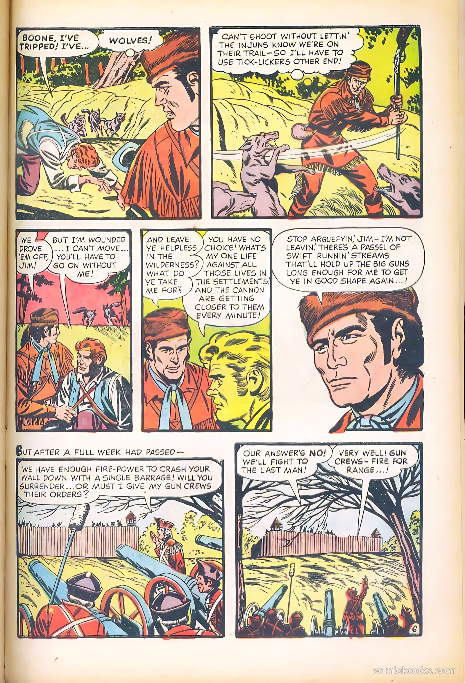 Dan'l Boone #7 (1956) — page 31 of 36