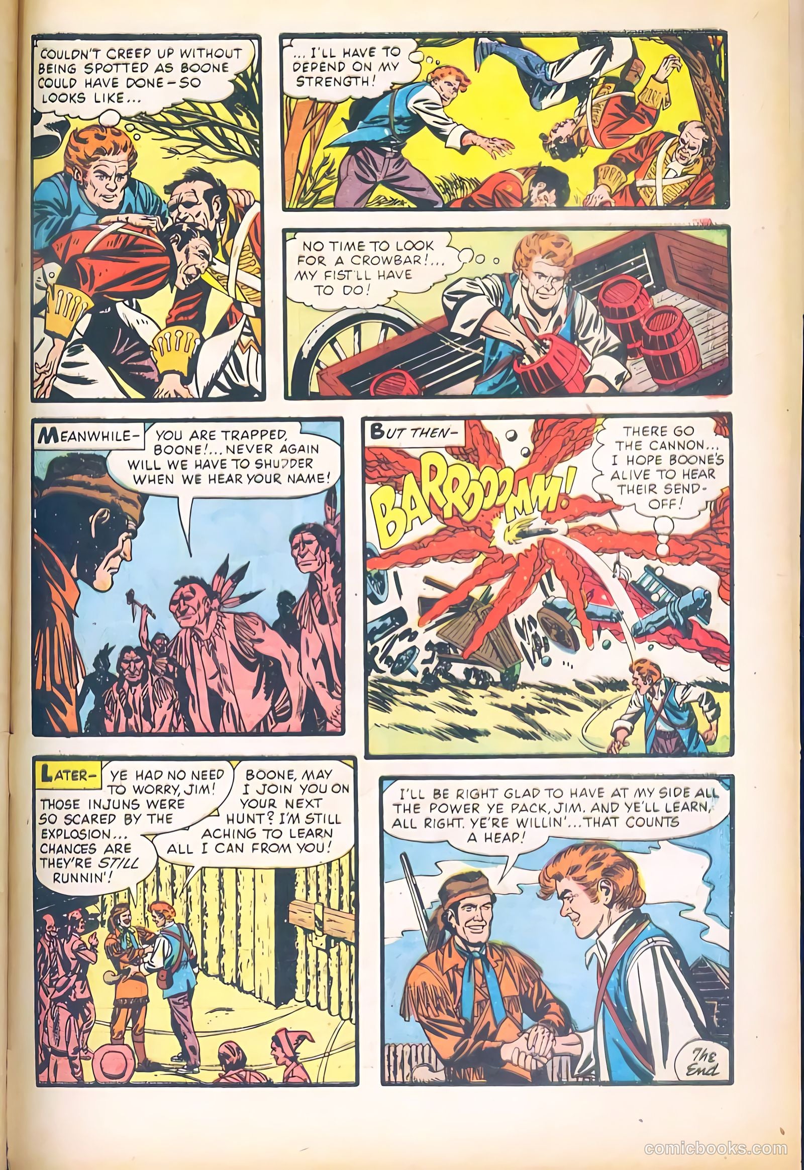 Dan'l Boone #7 (1956) — page 33 of 36