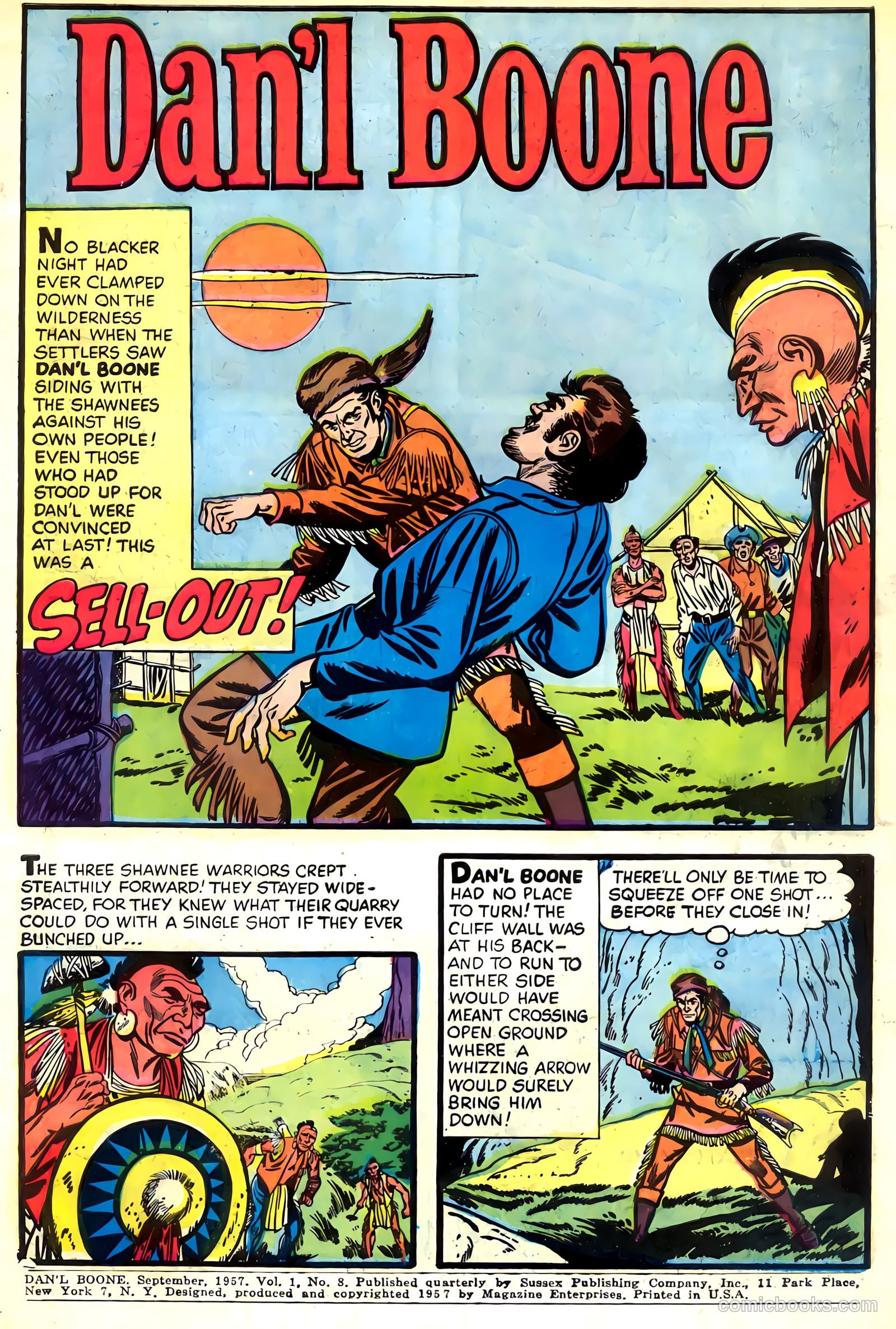 Dan'l Boone #8 (1957) — page 3 of 36