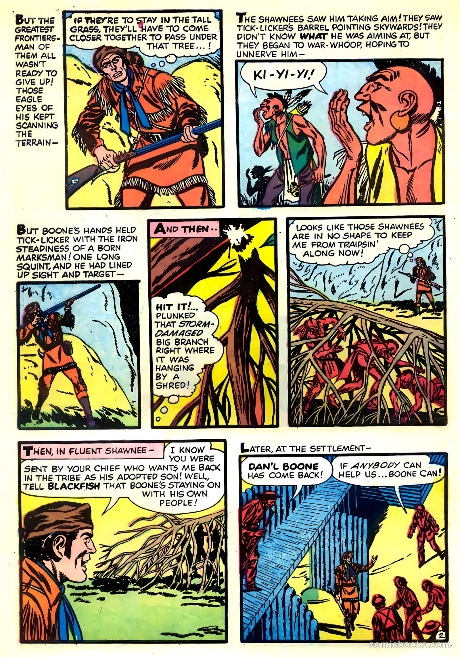 Dan'l Boone #8 (1957) — page 4 of 36