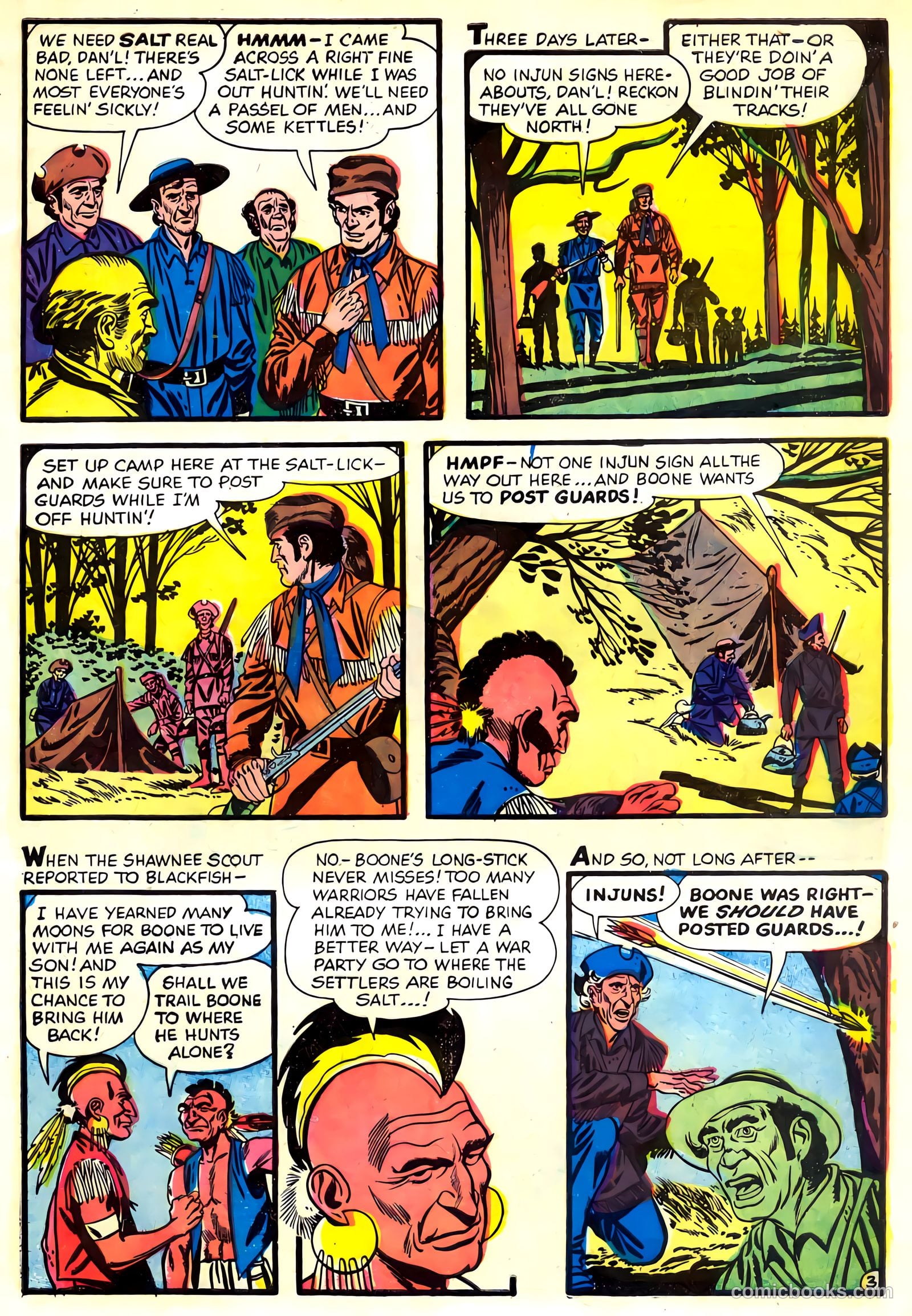 Dan'l Boone #8 (1957) — page 5 of 36