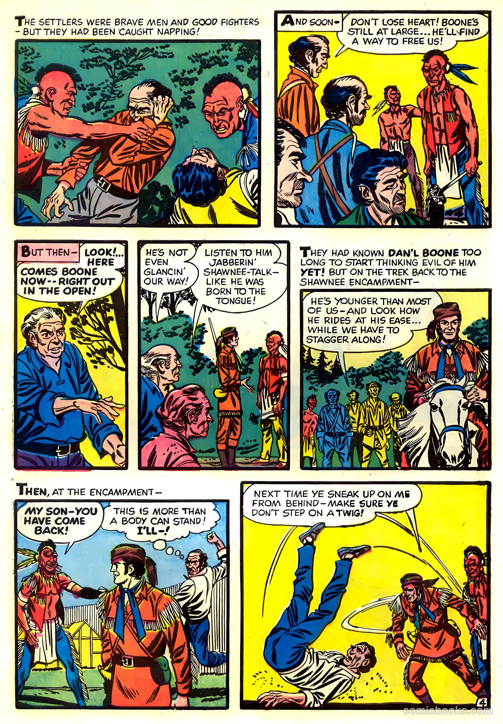 Dan'l Boone #8 (1957) — page 6 of 36