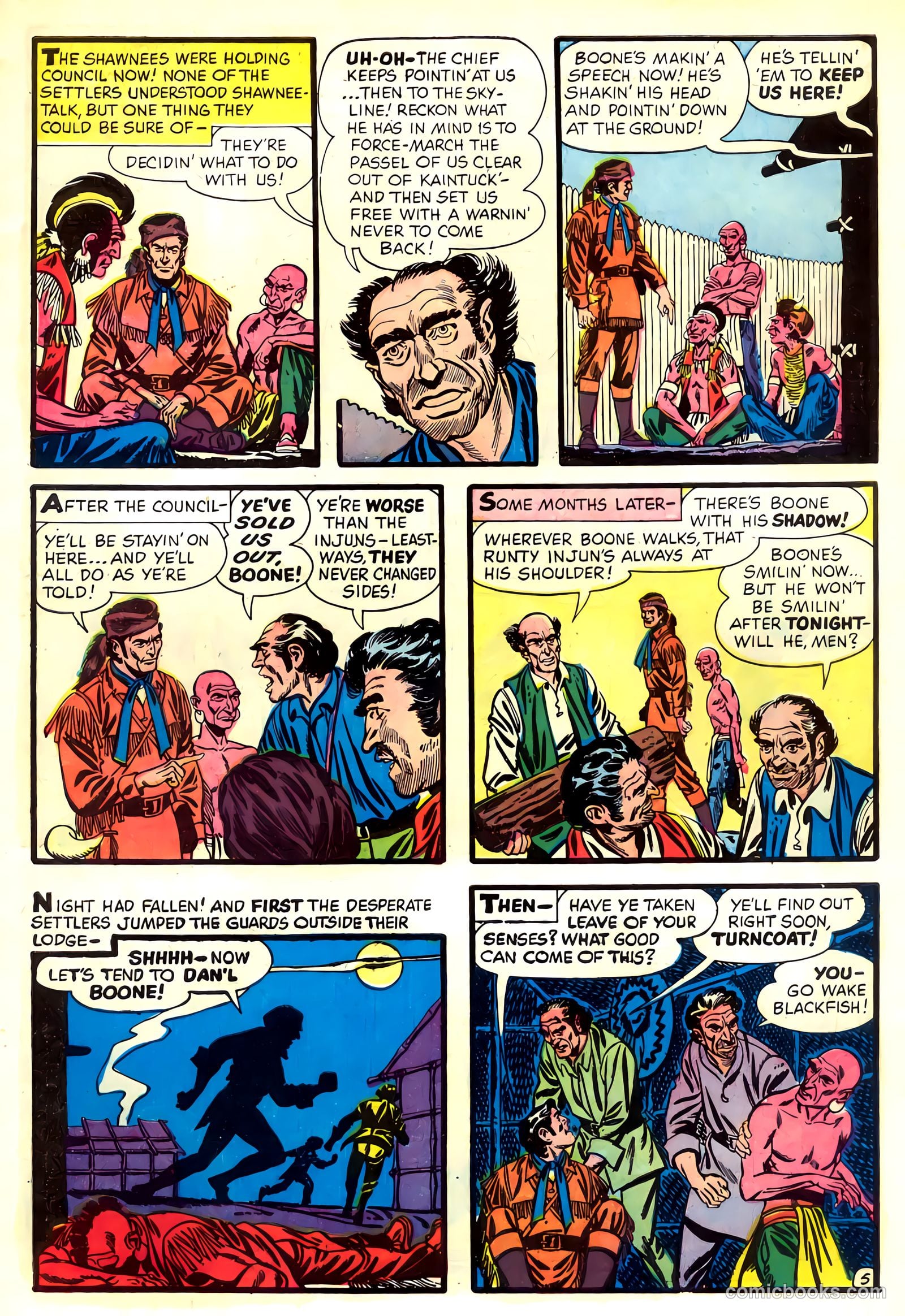 Dan'l Boone #8 (1957) — page 7 of 36