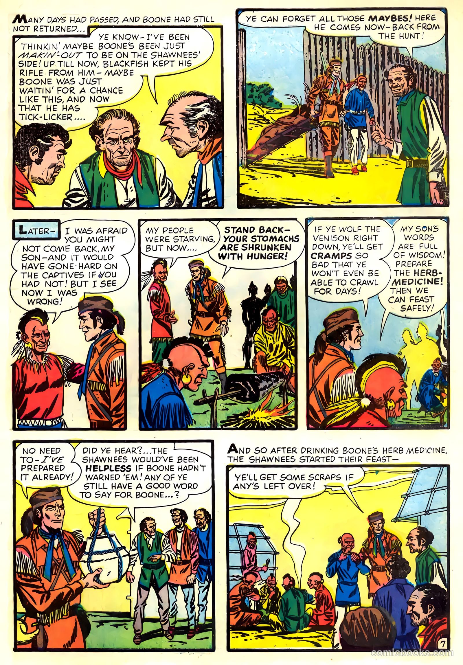 Dan'l Boone #8 (1957) — page 9 of 36