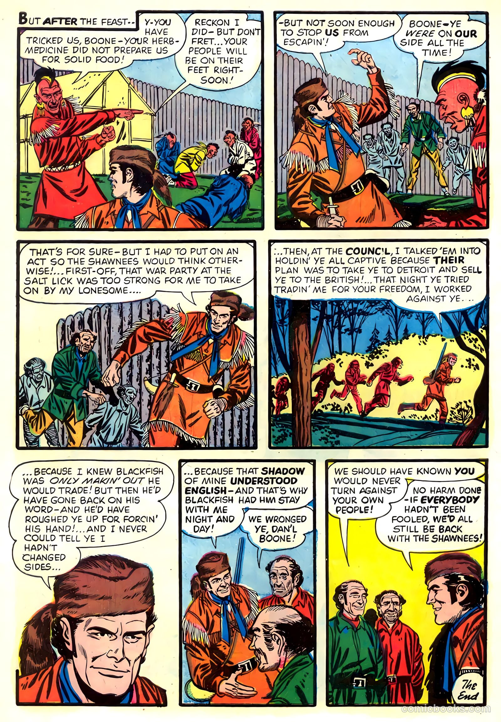 Dan'l Boone #8 (1957) — page 10 of 36