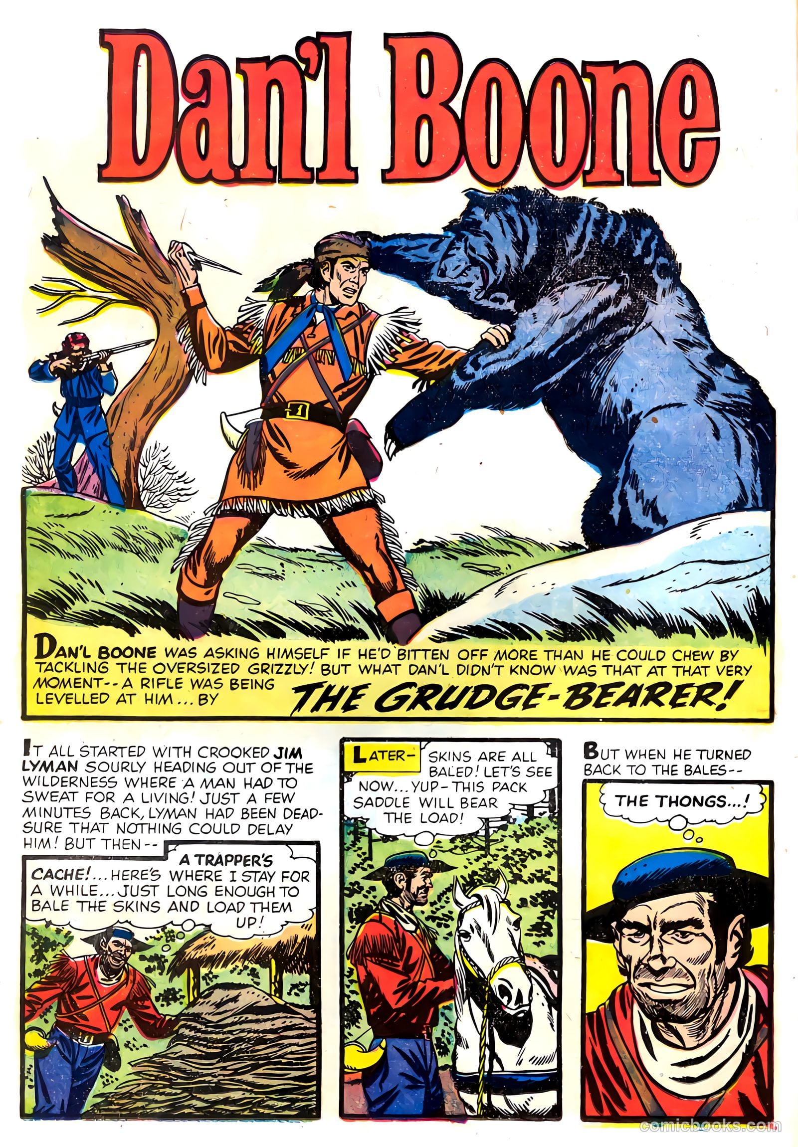 Dan'l Boone #8 (1957) — page 12 of 36