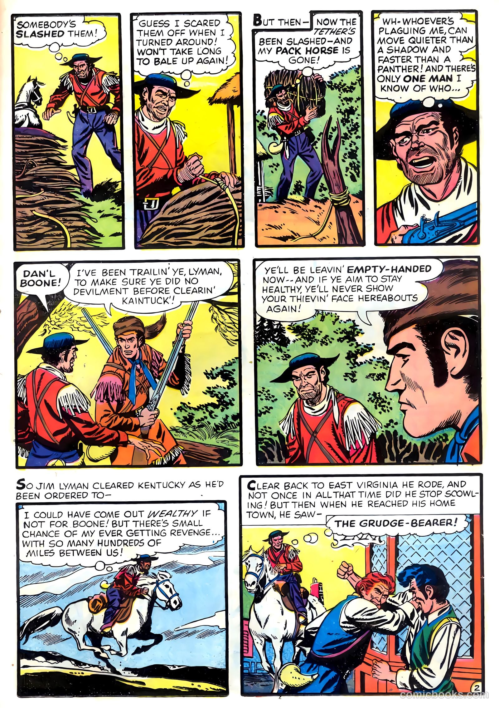 Dan'l Boone #8 (1957) — page 13 of 36