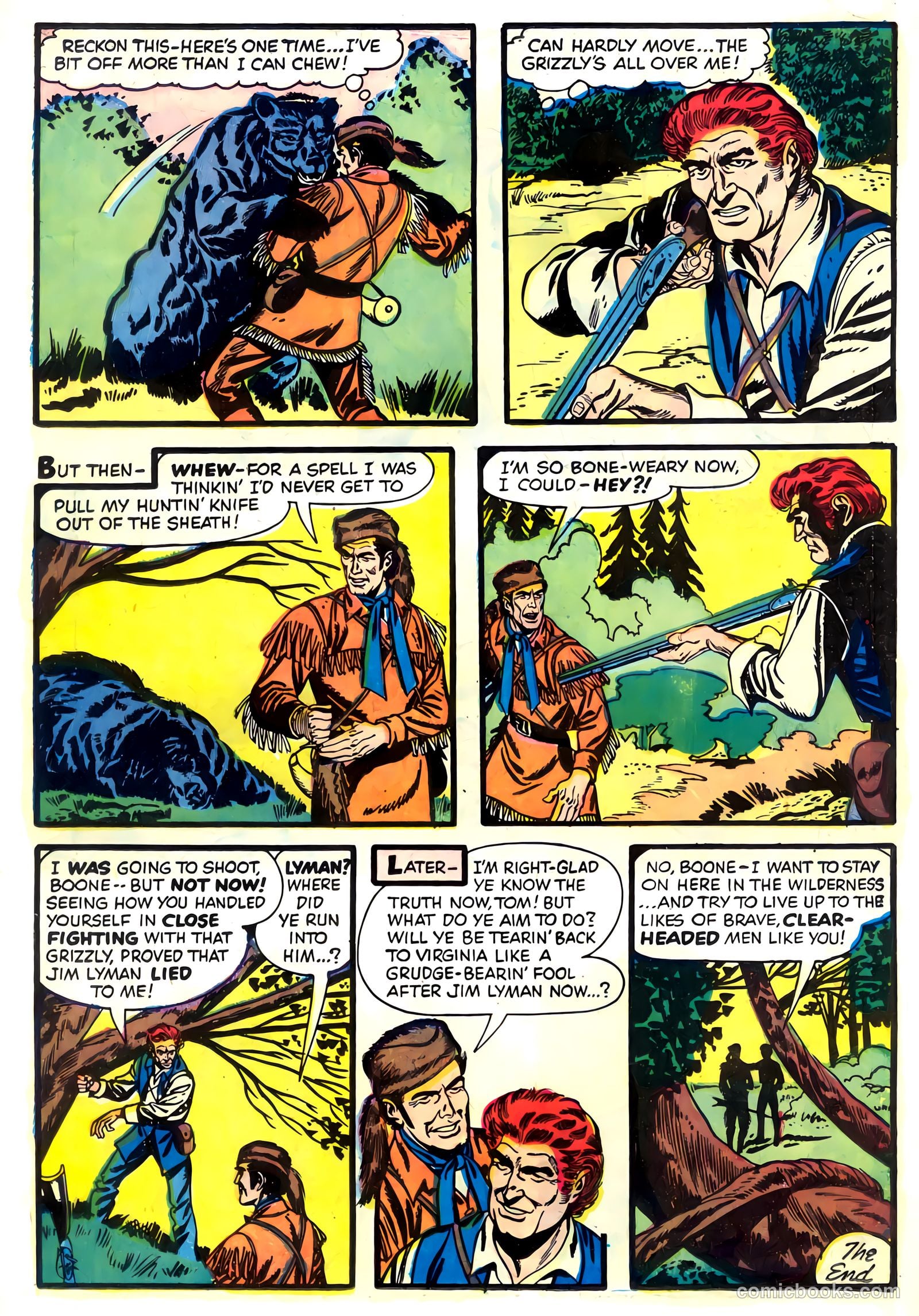 Dan'l Boone #8 (1957) — page 18 of 36