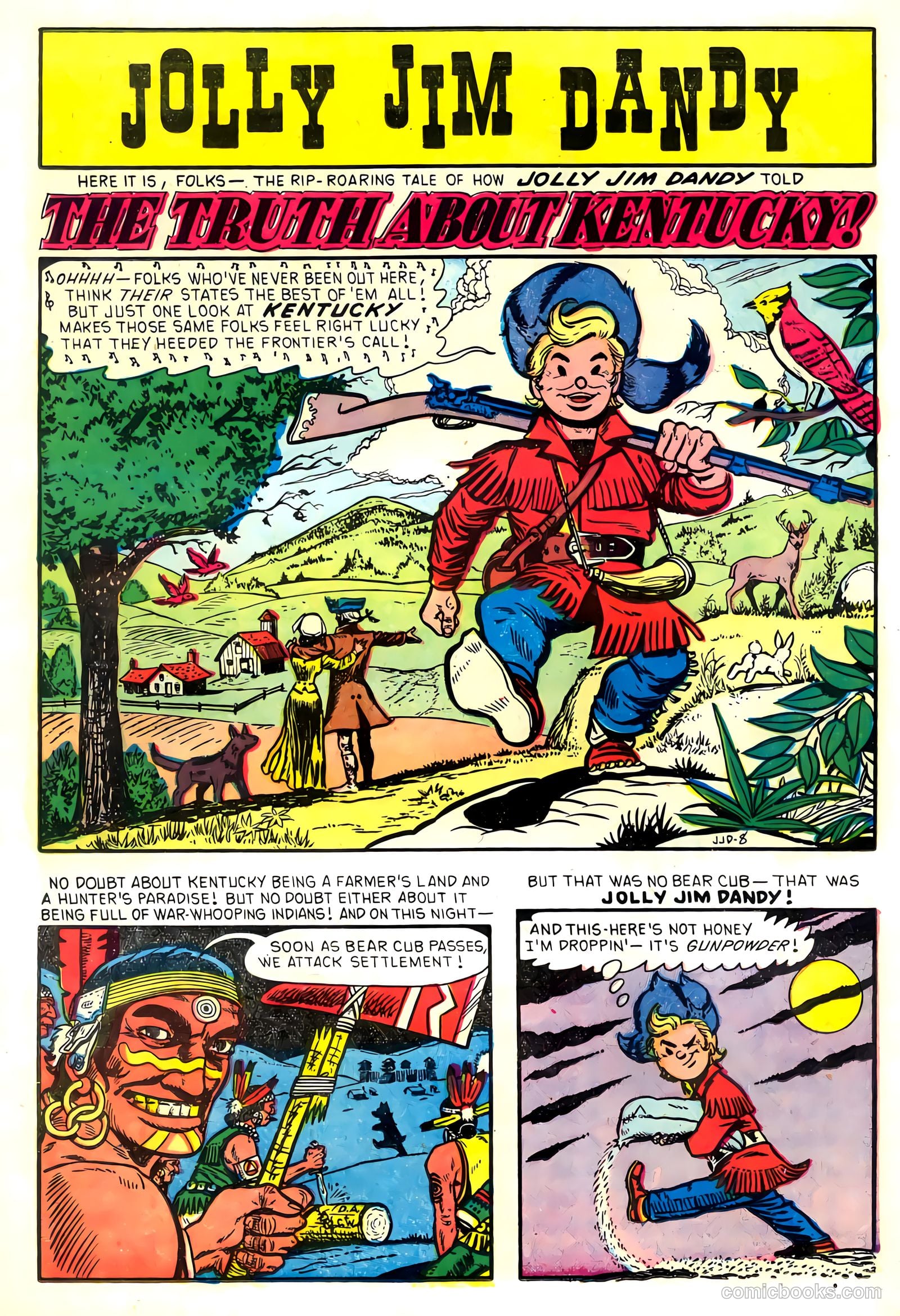 Dan'l Boone #8 (1957) — page 20 of 36