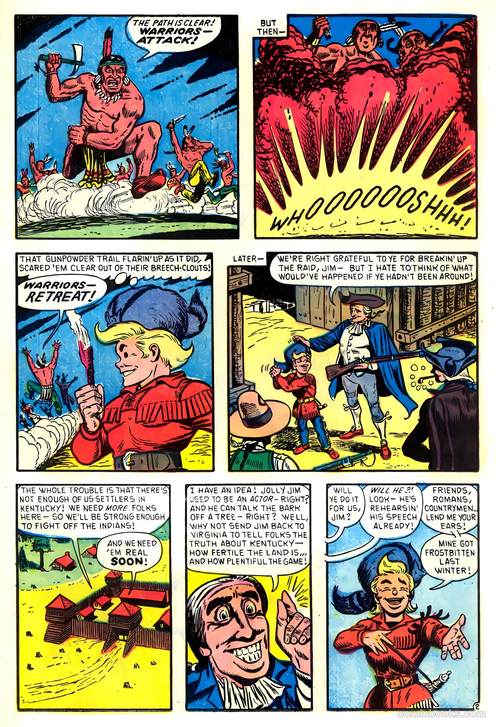 Dan'l Boone #8 (1957) — page 21 of 36
