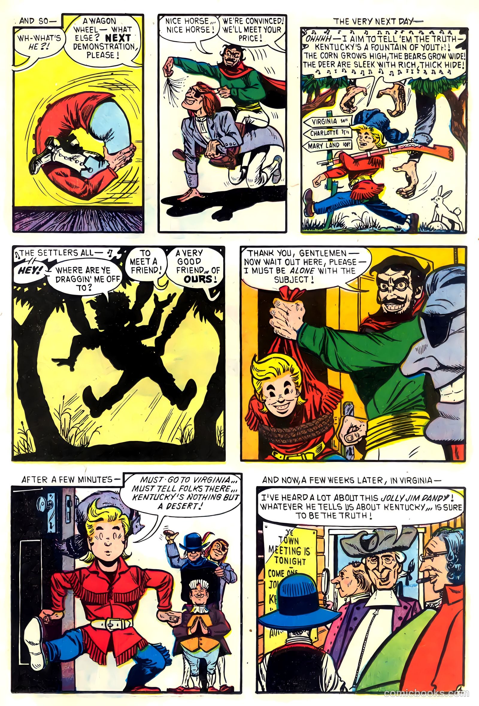 Dan'l Boone #8 (1957) — page 23 of 36