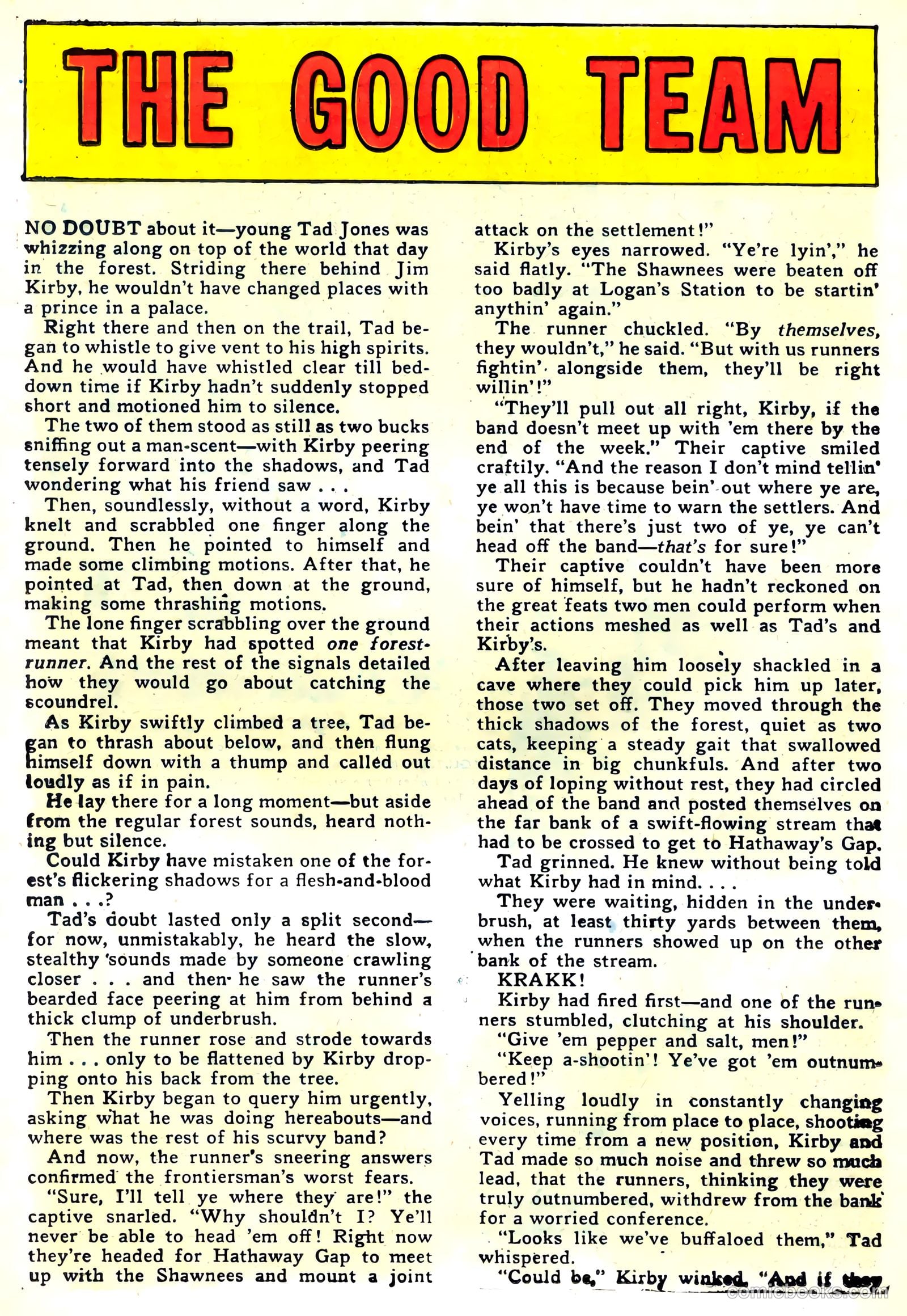 Dan'l Boone #8 (1957) — page 26 of 36