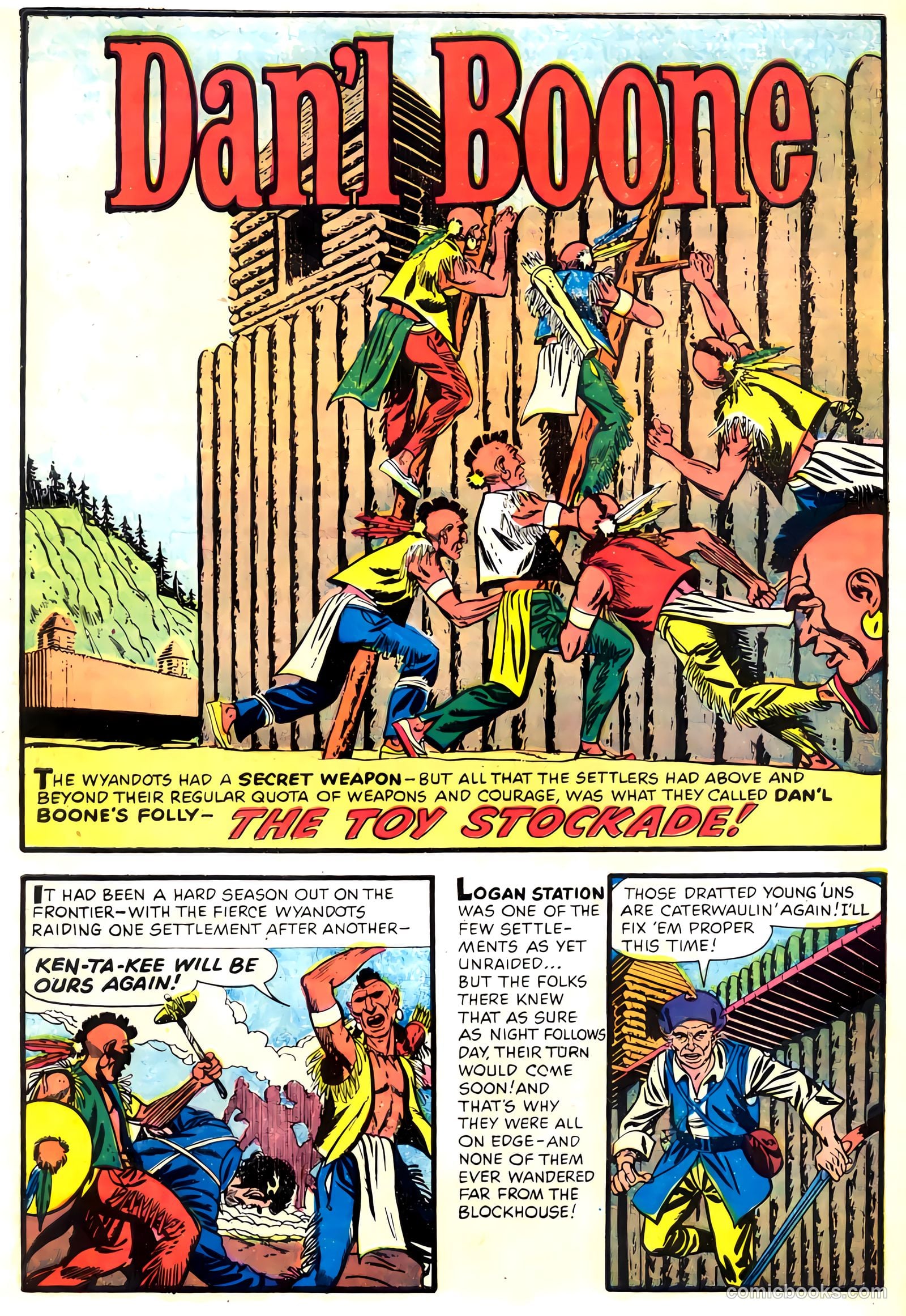 Dan'l Boone #8 (1957) — page 28 of 36