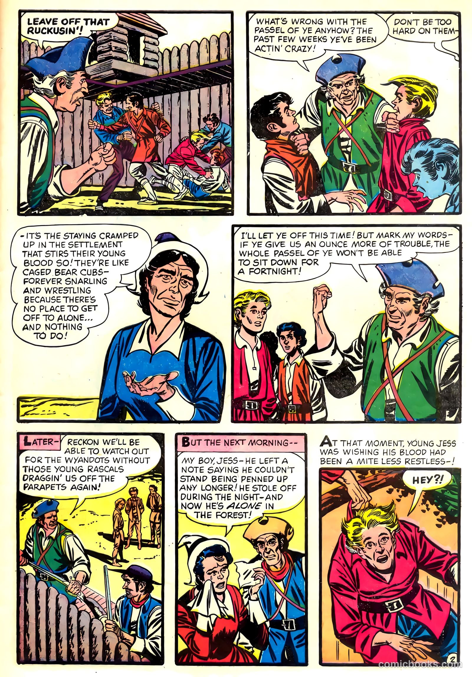 Dan'l Boone #8 (1957) — page 29 of 36