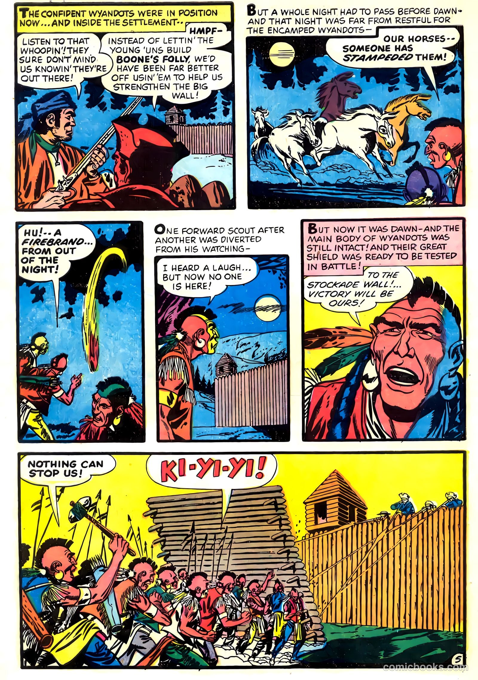 Dan'l Boone #8 (1957) — page 32 of 36