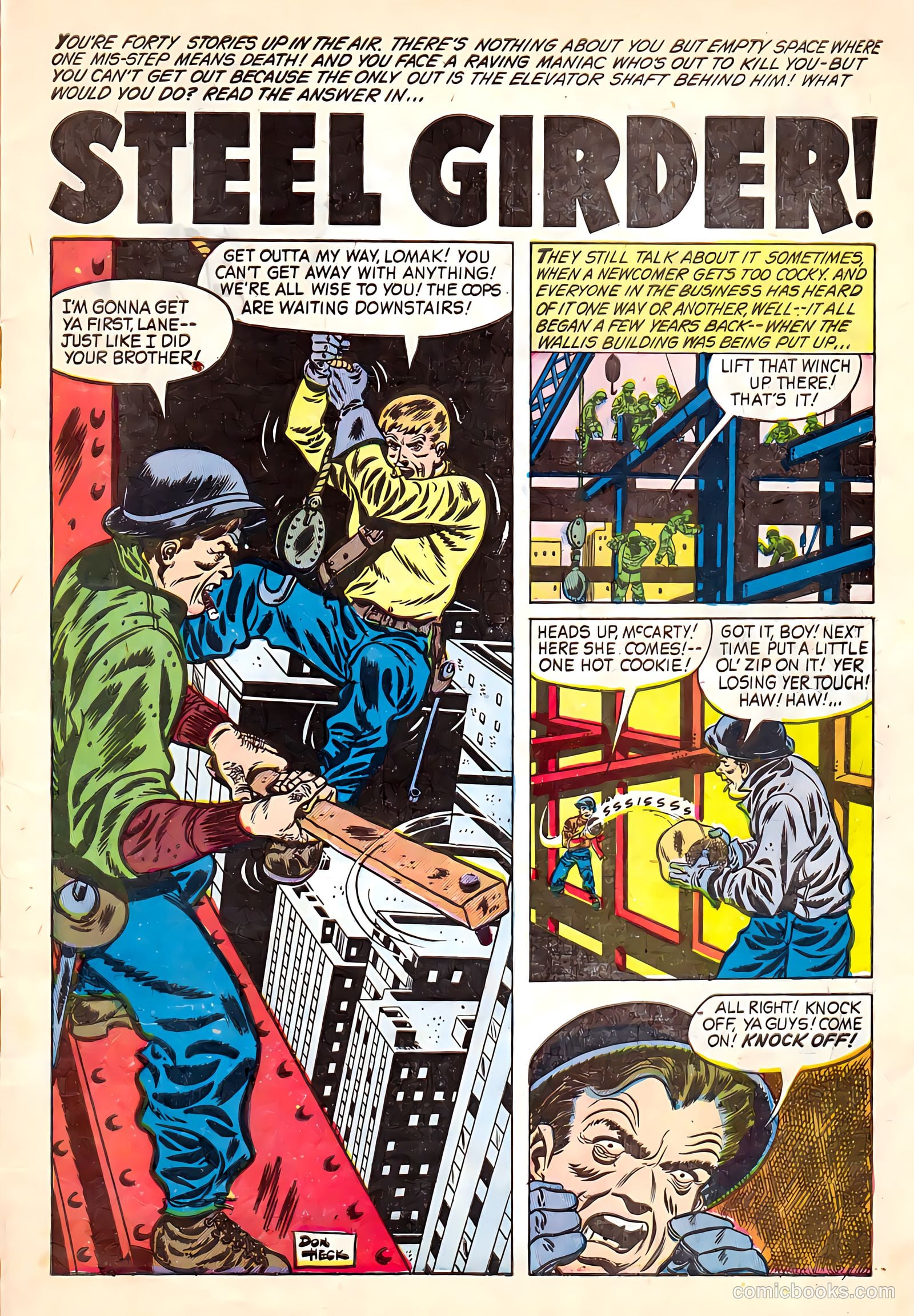 Danger #1 (1953) — page 3 of 36