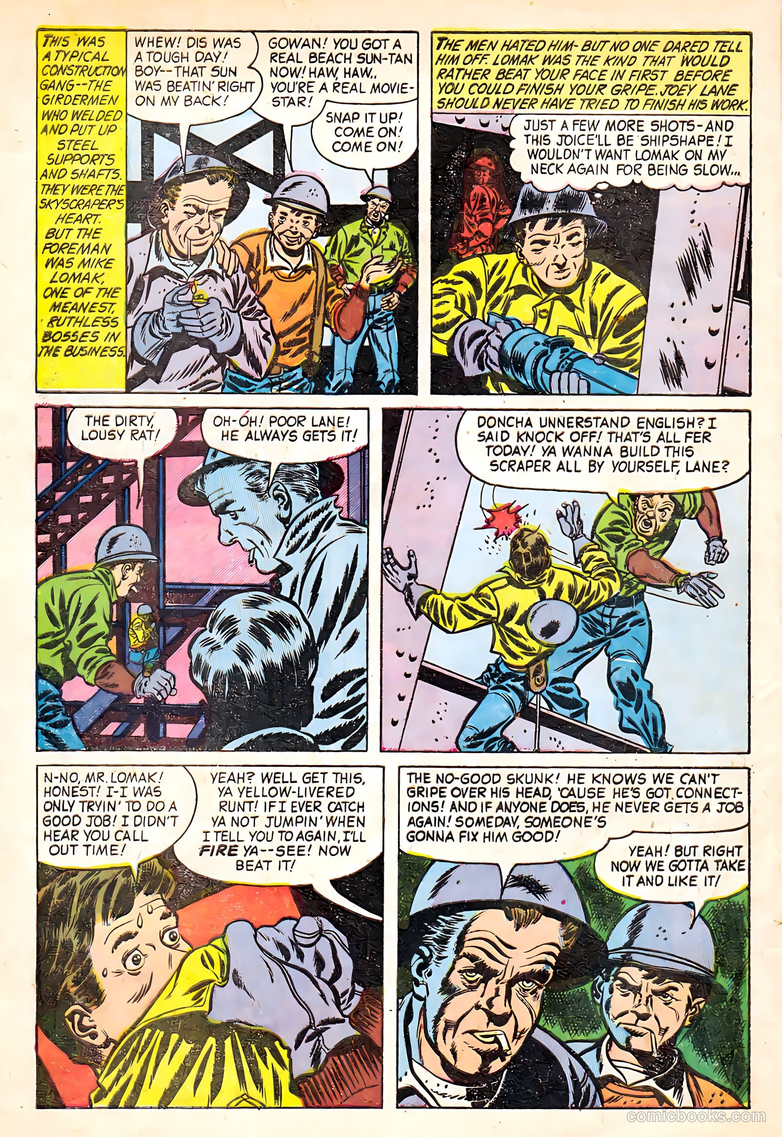 Danger #1 (1953) — page 4 of 36