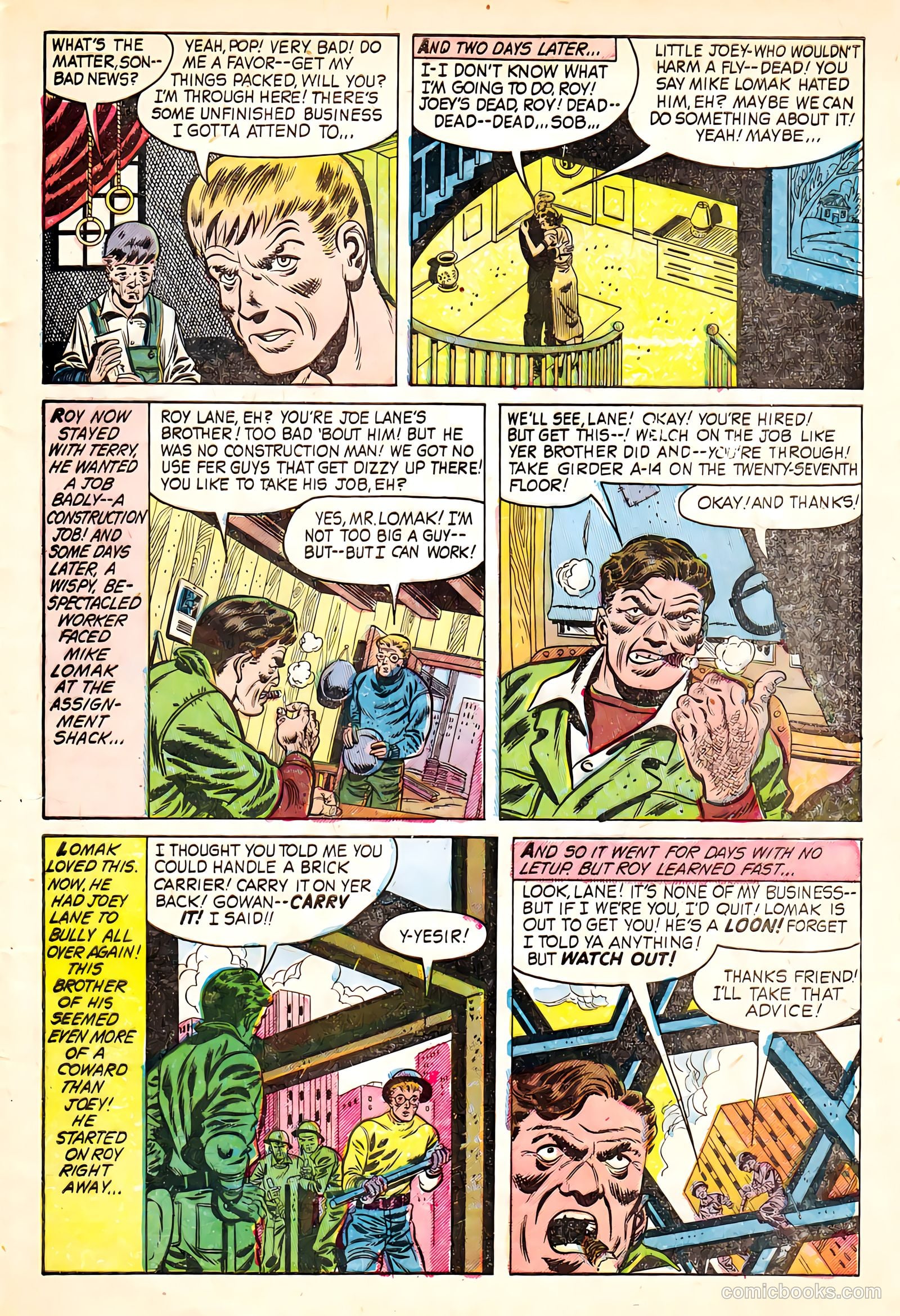 Danger #1 (1953) — page 7 of 36