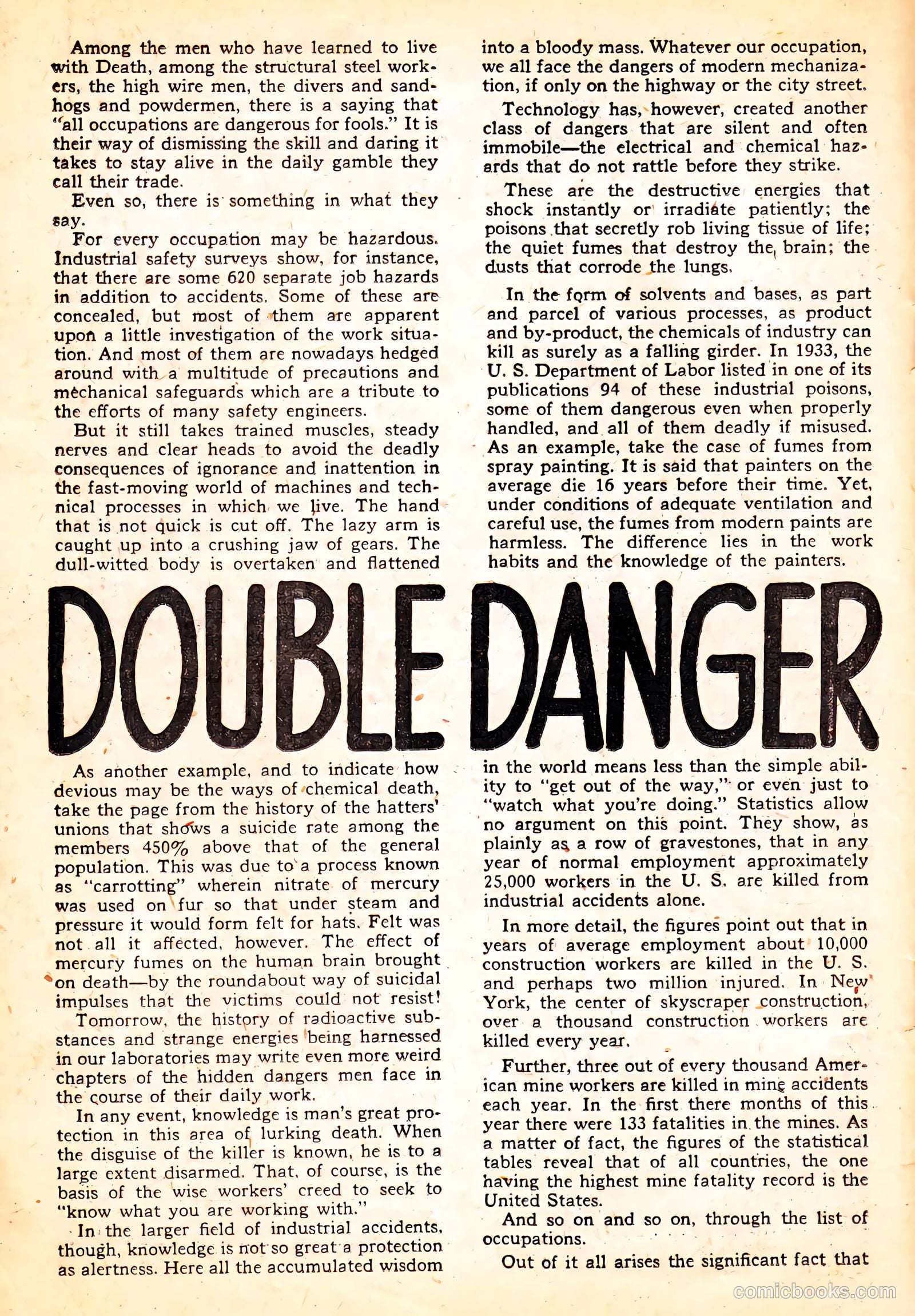 Danger #1 (1953) — page 18 of 36
