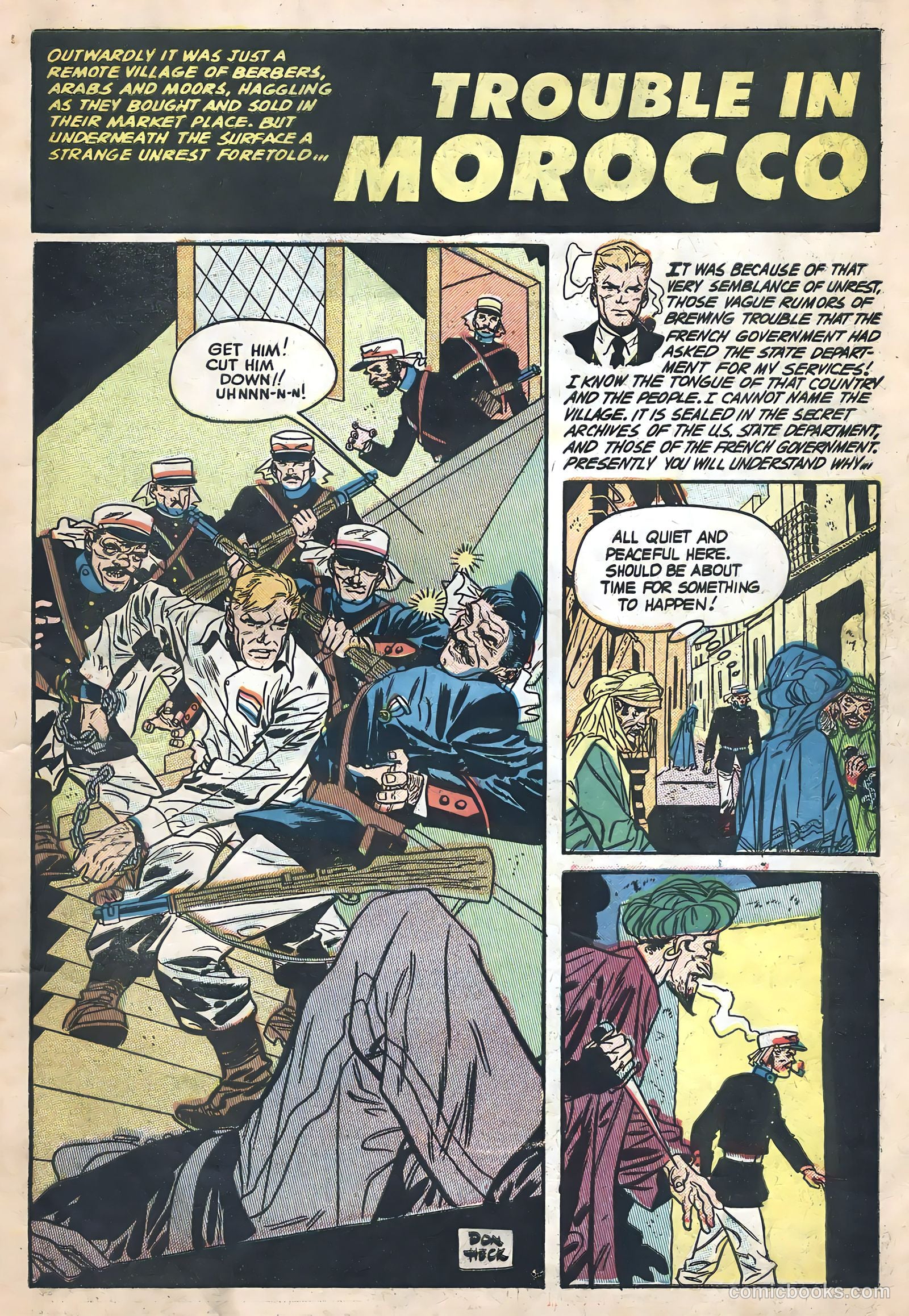 Danger #10 (1954) — page 3 of 36