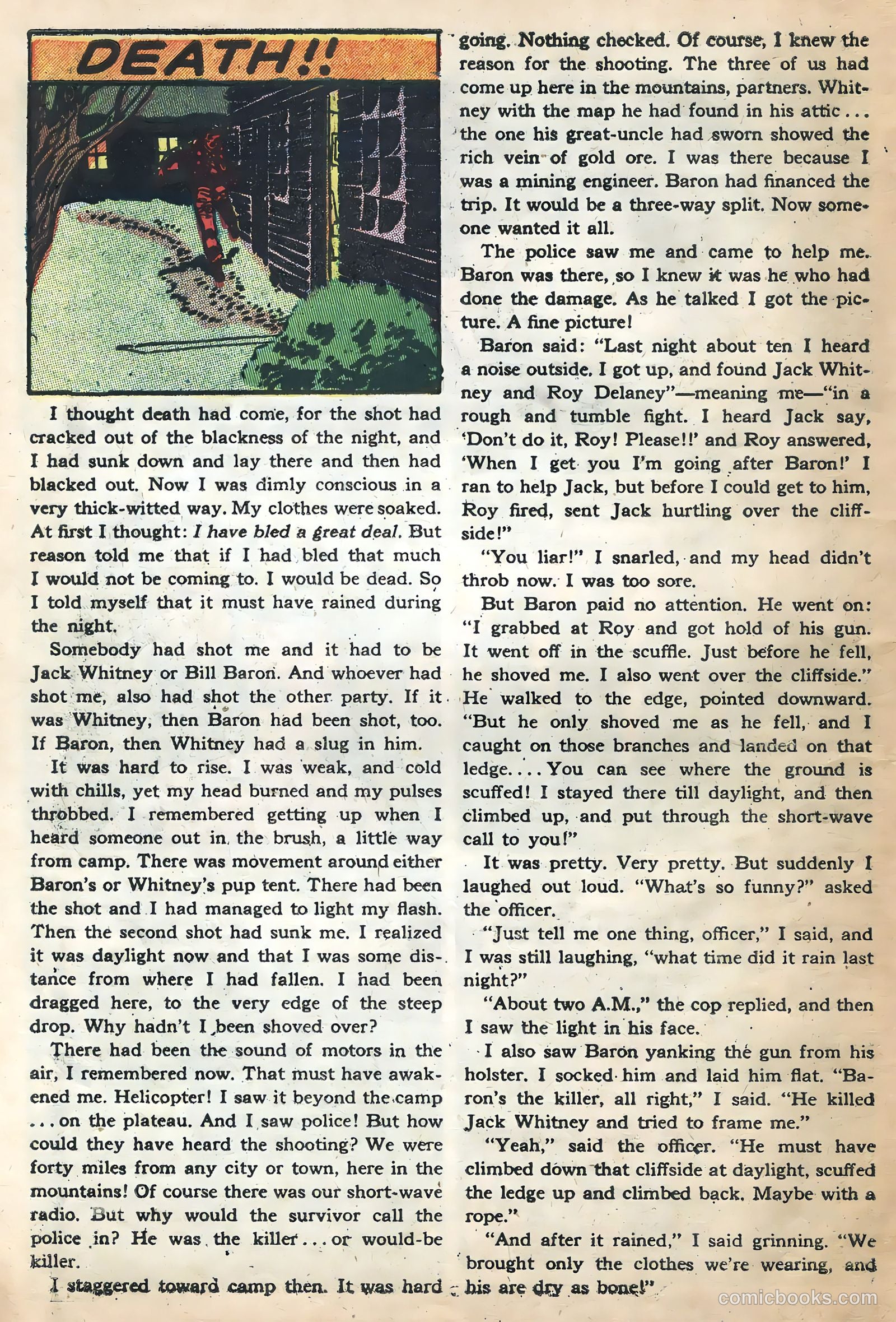 Danger #10 (1954) — page 32 of 36