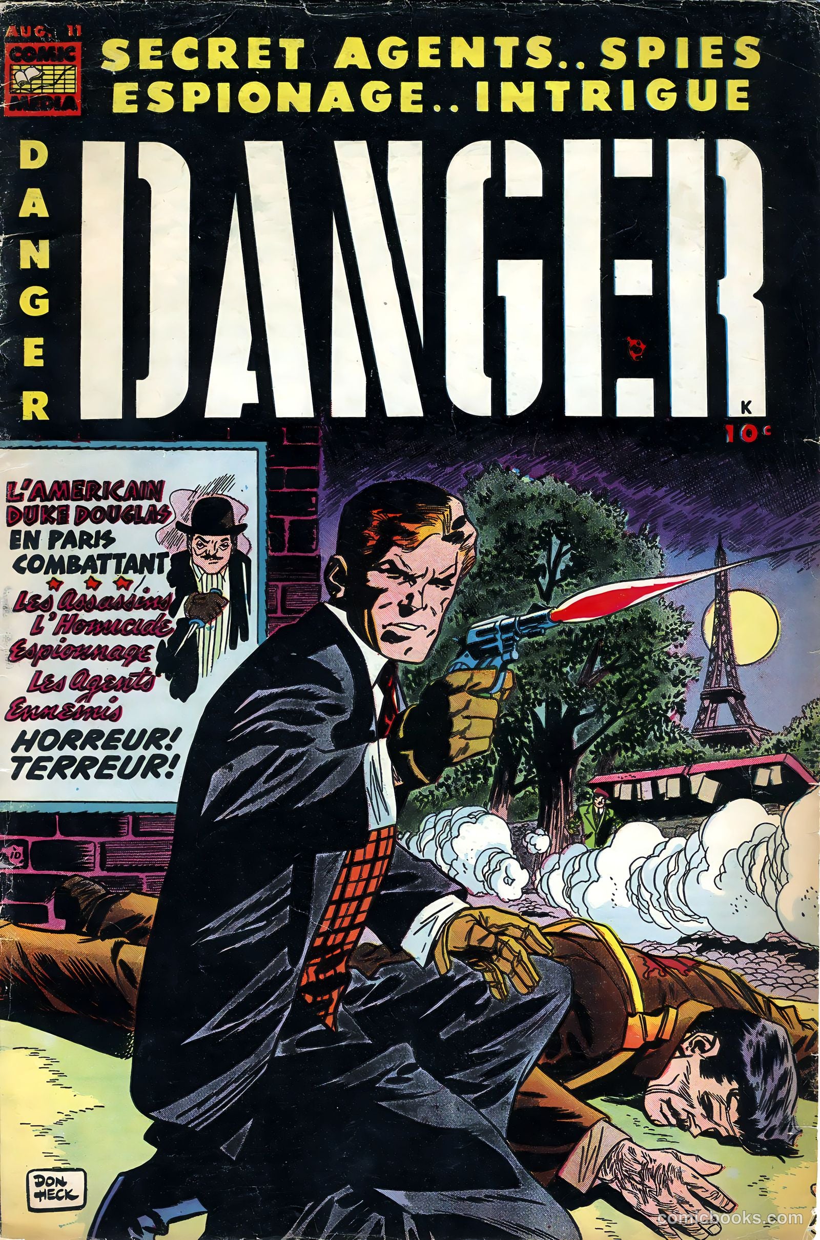 Danger #11 cover