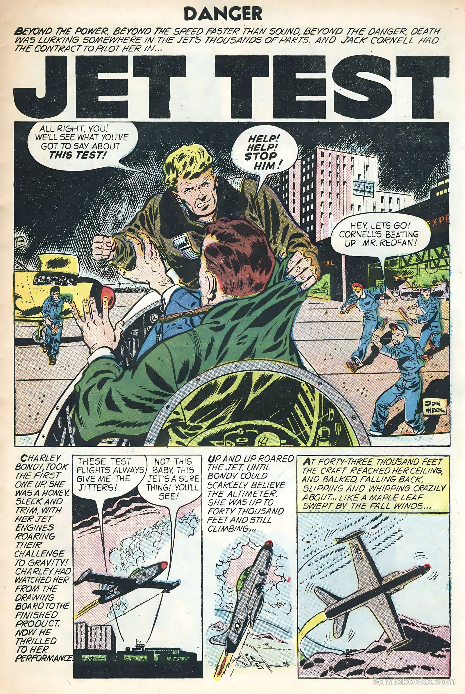 Danger #13 (1955) — page 3 of 36