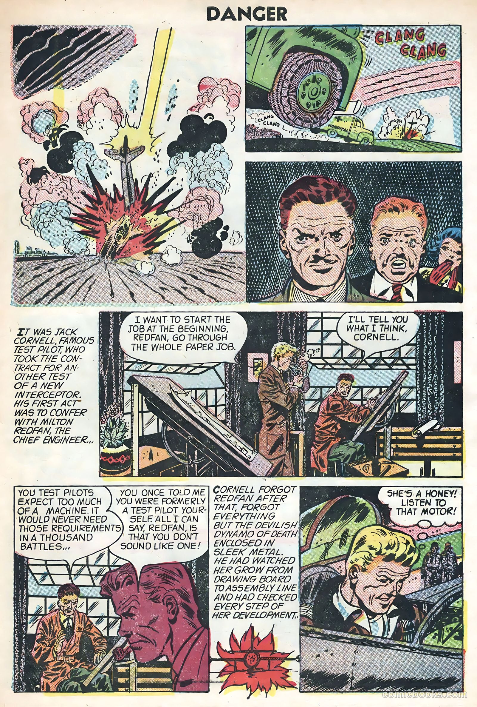 Danger #13 (1955) — page 5 of 36