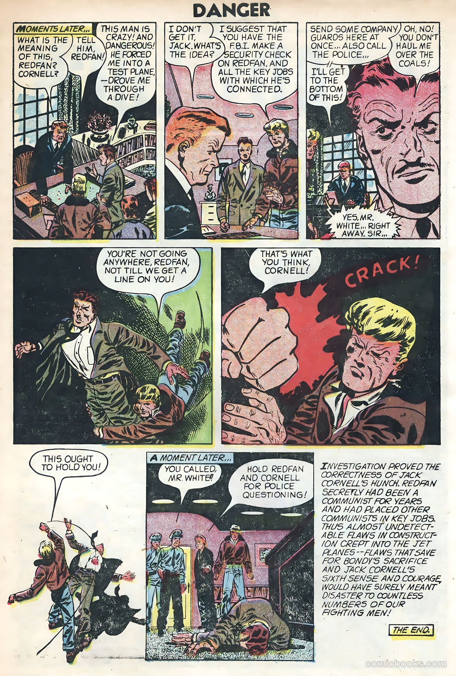 Danger #13 (1955) — page 9 of 36