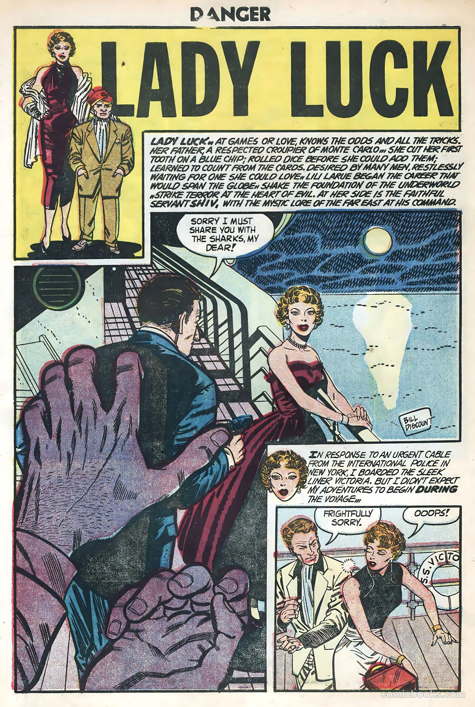 Danger #13 (1955) — page 10 of 36